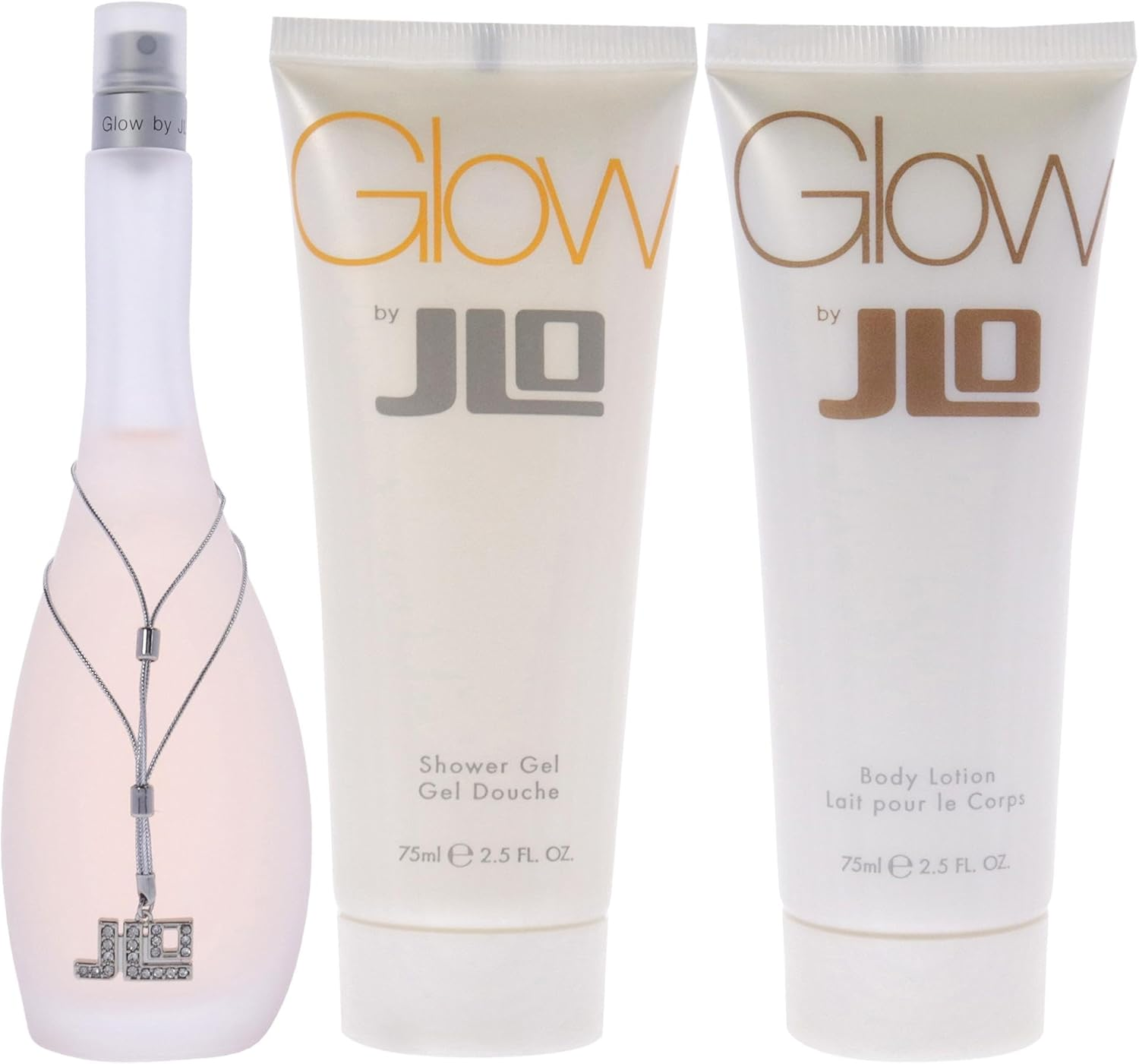Jennifer Lopez Glow 3 Pc. Gift Set for Women B/L 2.5 Oz. + Bath & S/G 2.5 Oz. + EDT 3.4 Oz., 101 Ml image number 1
