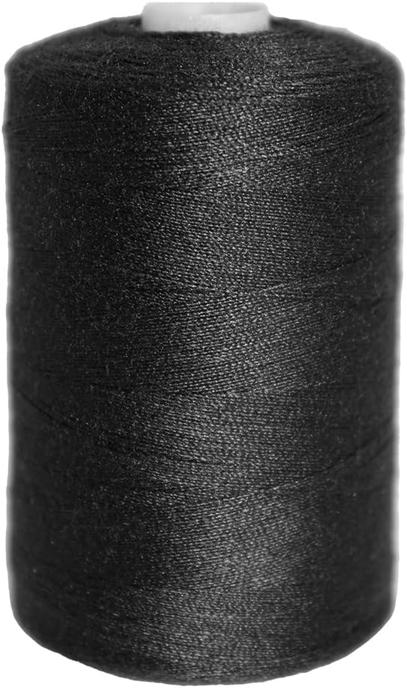 Sullivans Valuepak Polyester Thread 3 Spools, 500 Meter Length, Black image number 1