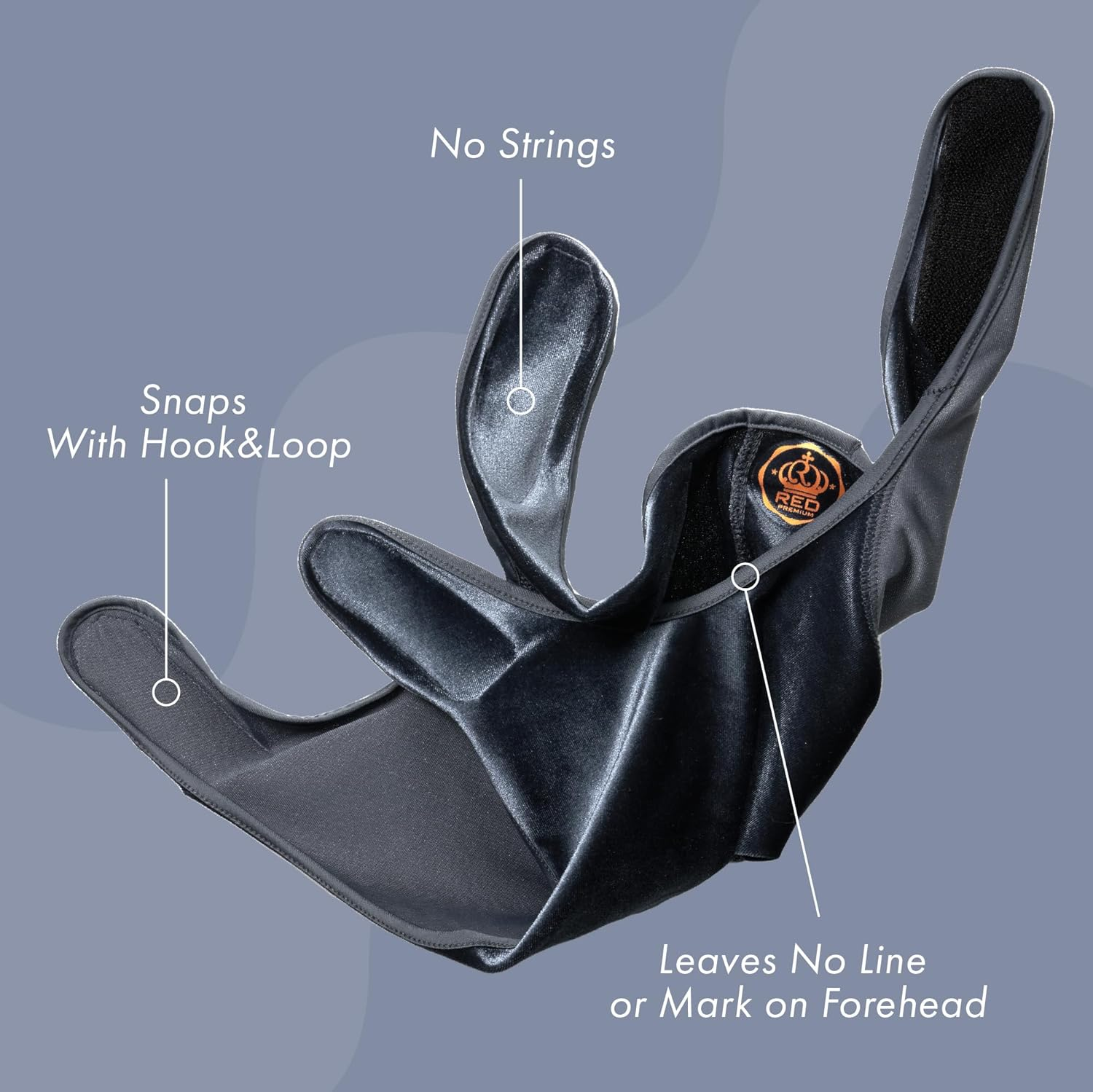 Red Premium Bow Wow Power Wave Compression Durag image number 1