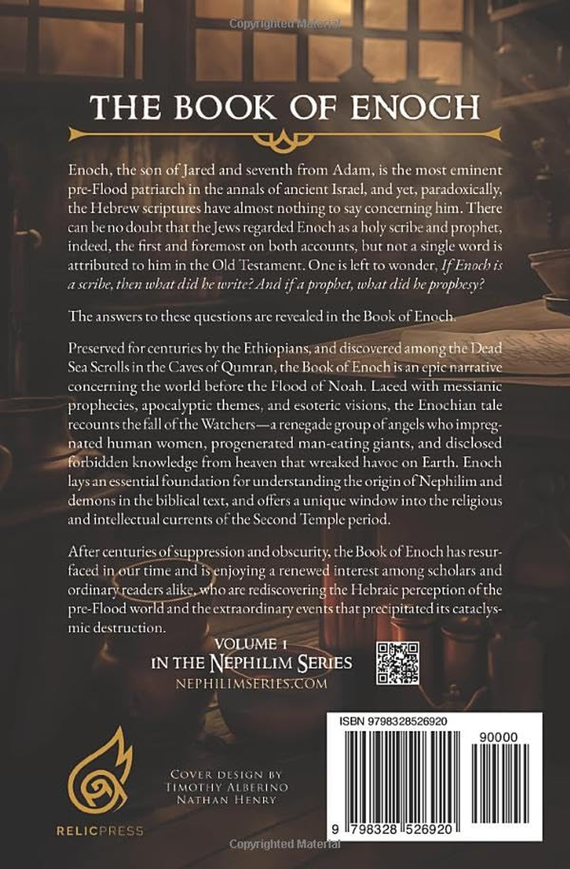 The Book of Enoch: with Commentary & Concept Art on the Book of the Watchers (Complete Edition, Includes 1, 2, & 3 Enoch)