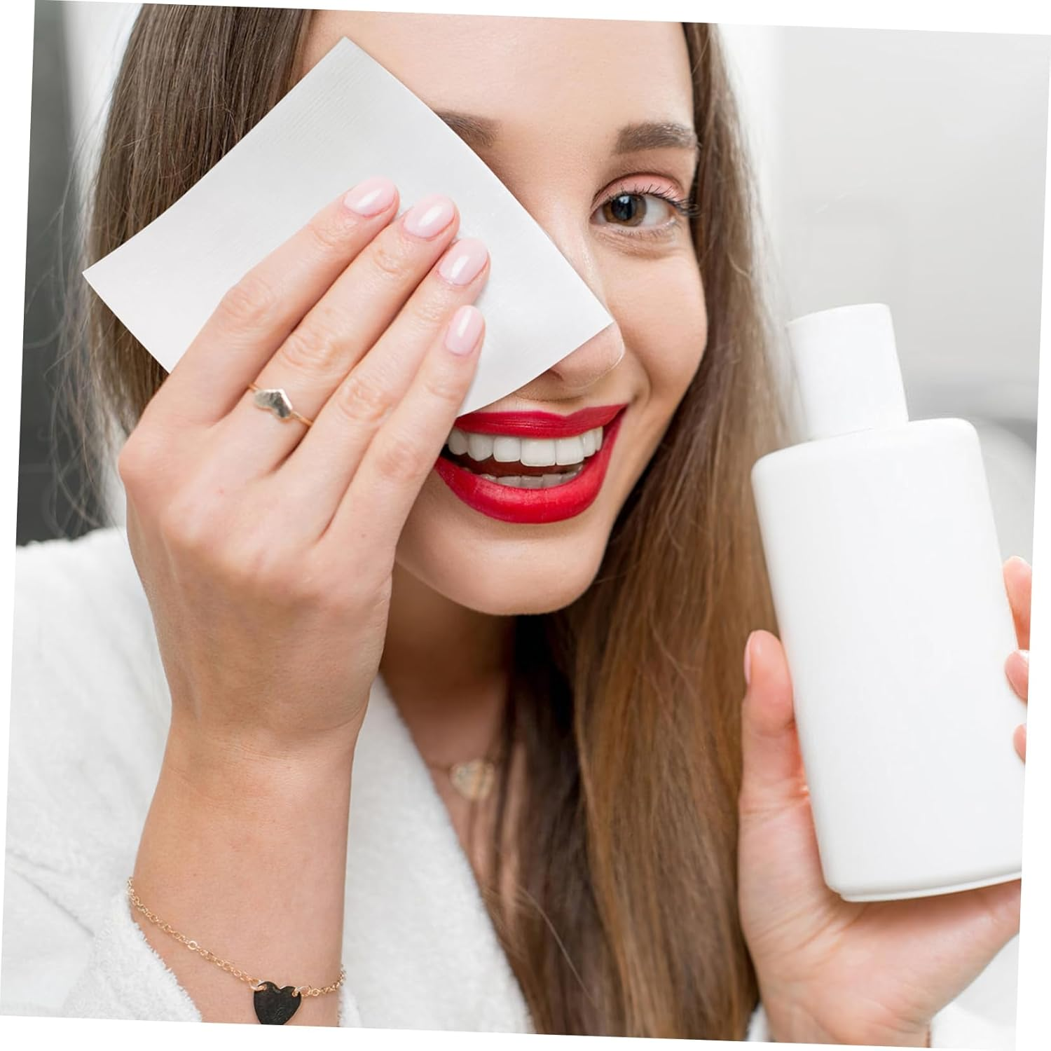 CLISPEED 200Pcs Non Woven Sponge for Care Supplies First Aid Supplies Non Woven Fabrics Extra Soft for Wounds image number 2