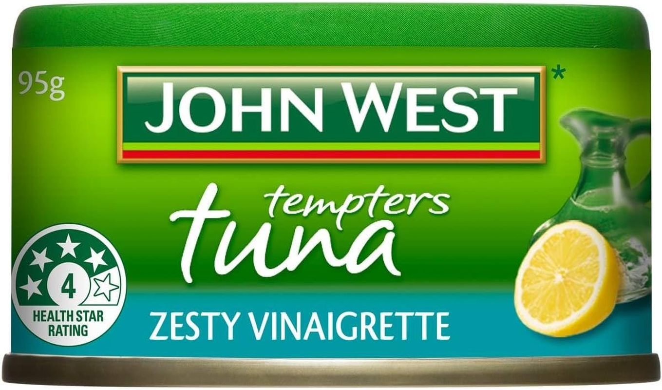 John West Zesty Vinaigrette Tuna Tempters Canned Food 95 G image number 1