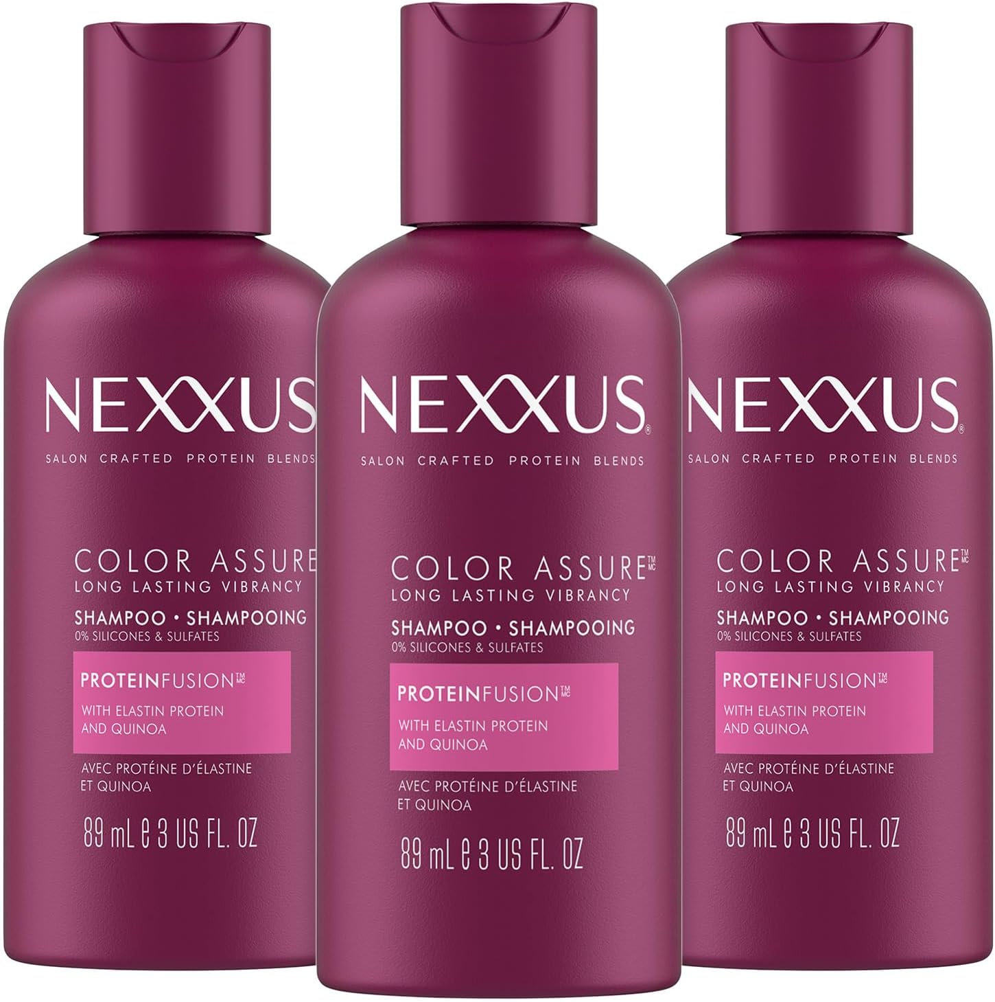 Nexxus Shampoo Color Assure White Orchid Extract 13.5 Ounce (399Ml) (3 Pack) image number 5
