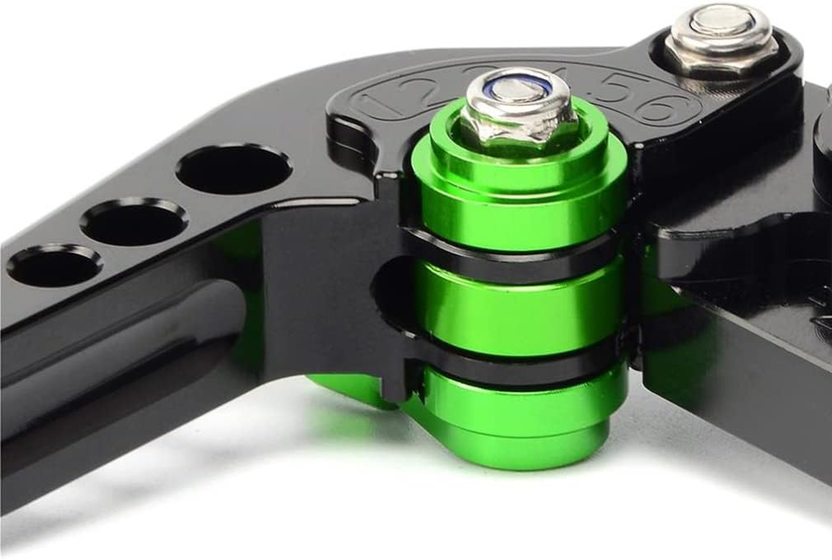 For Kawasaki Ninja 400 2017-2024 Modified High-Quality CNC Aluminum Alloy 6-Stage Adjustable Brake Lever Clutch Lever Ninja400 Accessories (Black)