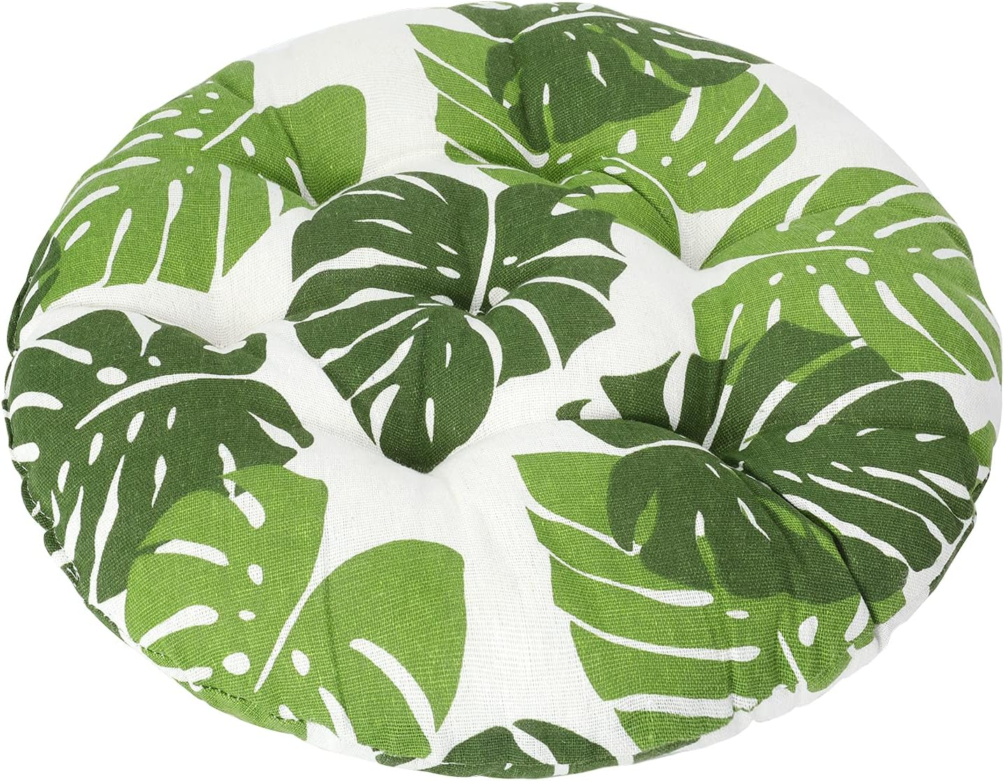 Homemiyn round Seat Patio Cushion Floor Pillow Cushion round Chair Cushion Outdoor Seat Pads for Sitting Meditation Yoga Living Room Sofa Balcony 15 Inch