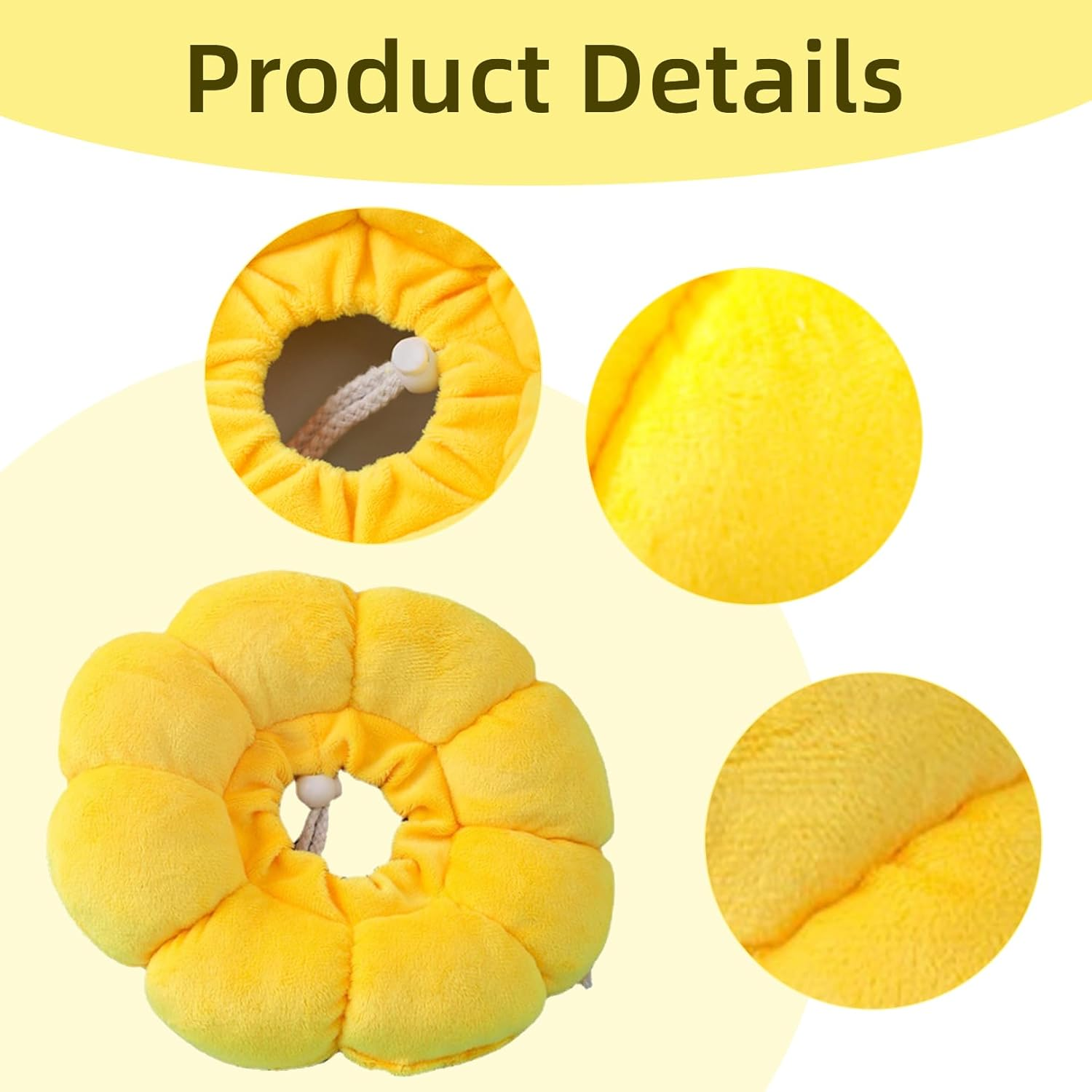 Sunflower Cat Collar, Cat Collar, Cat Collar, Soft Cat Collar, Cat Collar, Leak Protection Cat, Collars for Cats, Collar Cat, Suitable for Dogs and Cats after Surgery