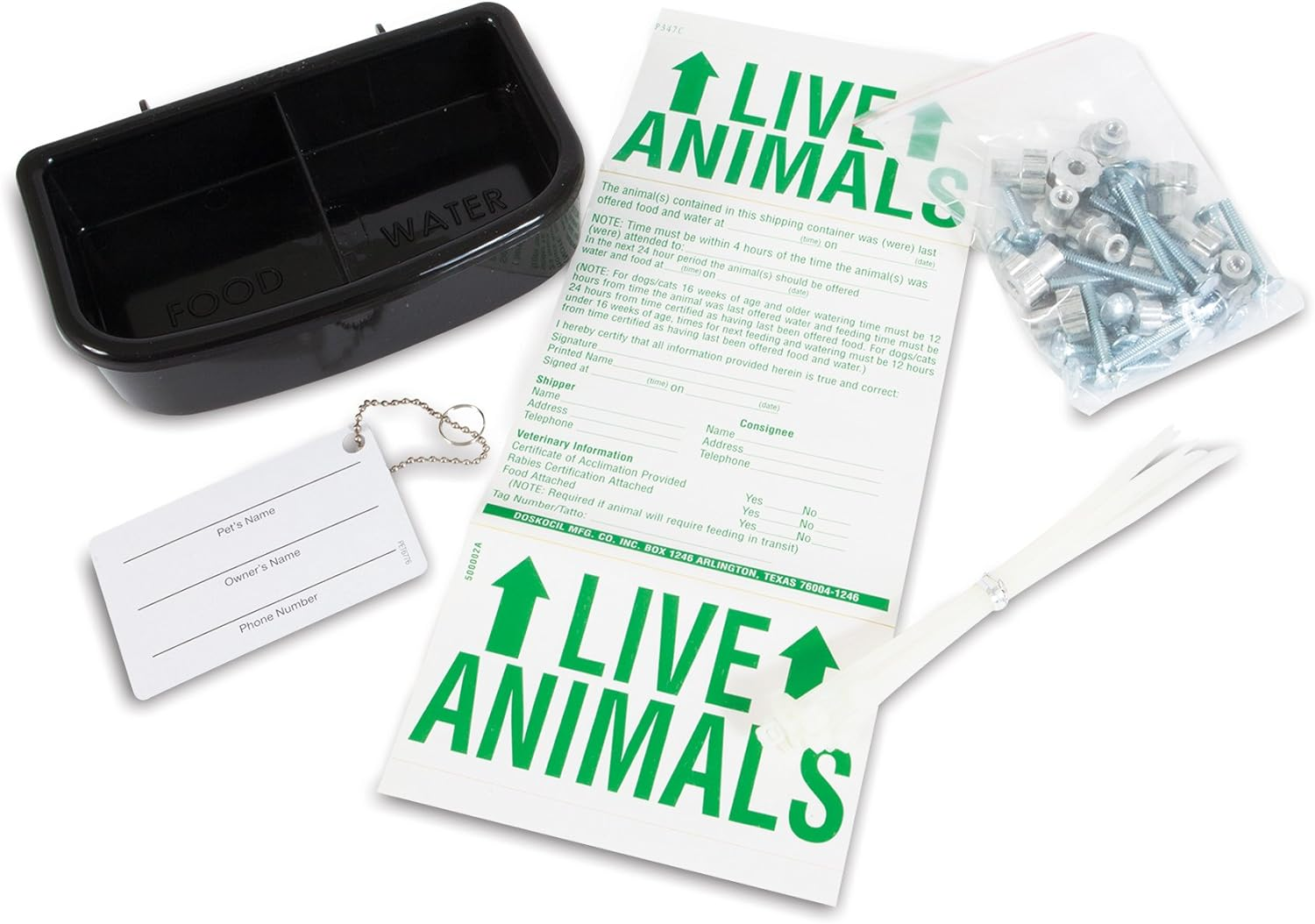 Doskocil Petmate 290300 Pet Kennel Travel Kit image number 2