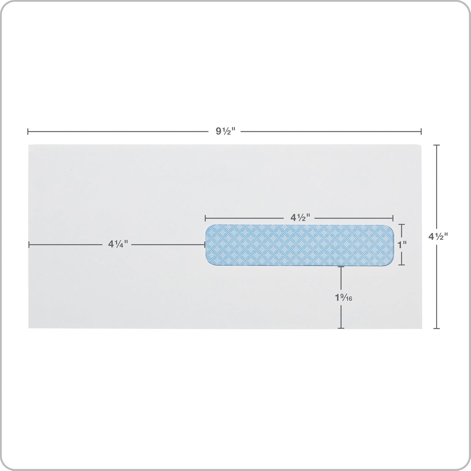 Quality Park Claim Form Envelope, Redi-Seal, 24 Lbs., 4-1/2 X 9-1/2 Inches, 500 per Box, White (QUA21438) image number 3