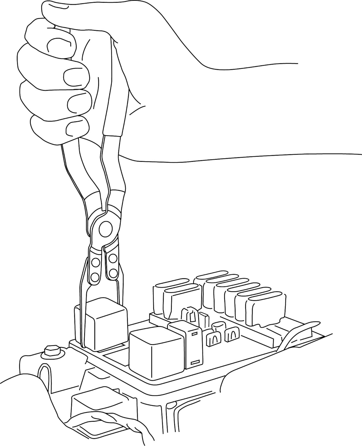 Lisle 46950 Relay Puller Pliers image number 2
