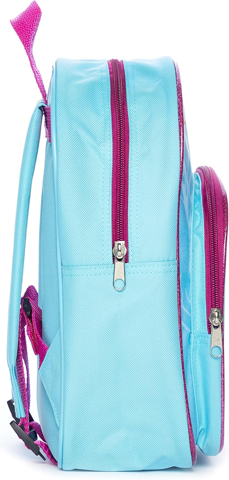 Disney Girls Frozen Three Is a Team Childrens Backpack, Blue, One Size image number 1
