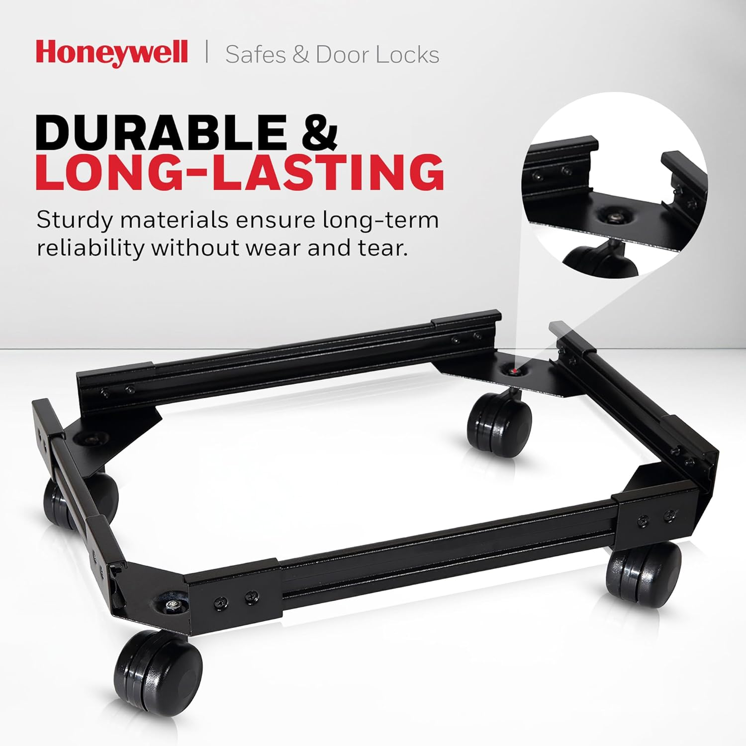 Honeywell Safes & Door Locks - 1106C Wheel Cart for 1106 File Chest Black image number 3