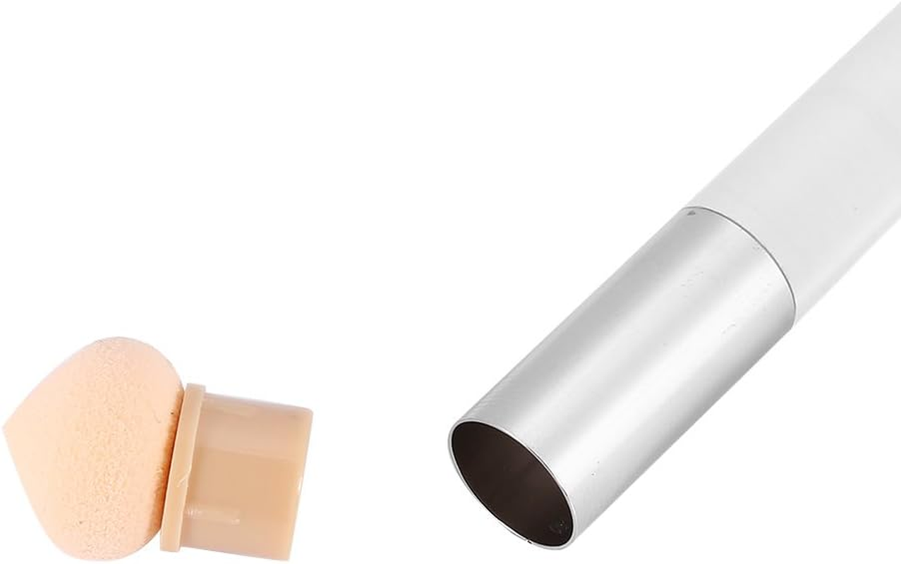 Double End Set UV Gel Nail Art Painting Gradient Shading Brush + 4 Additional Sponge Heads (2 Colours) (Transparent) image number 1