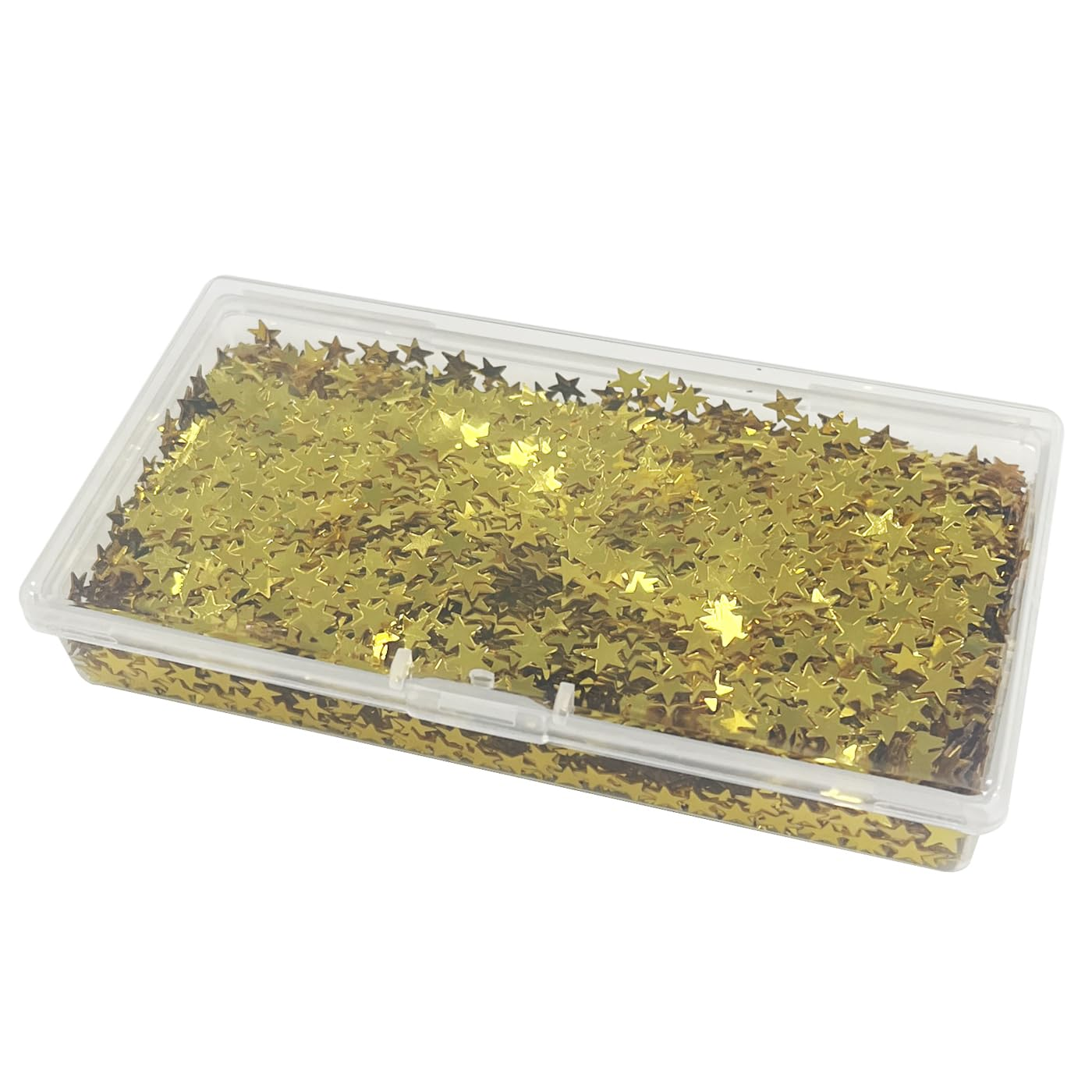 Haobase 5Mm Star Confetti Star Table Confetti Stars Sequin for Birthday Party Wedding Decoration 50Grams/1.76Oz (Gold) image number 2