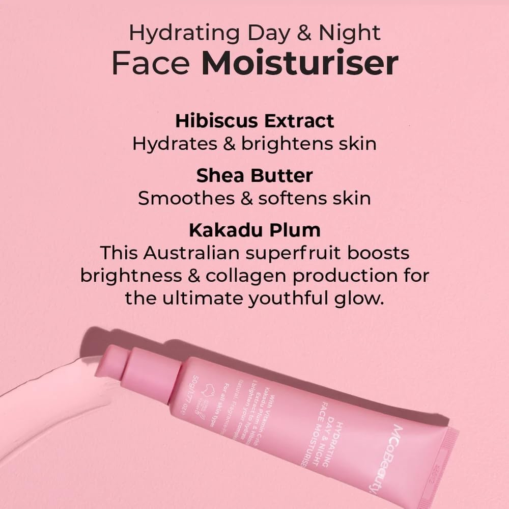 Mcobeauty Hydrating Day and Night Moisturizer for Women 1.77 Oz Moisturizer