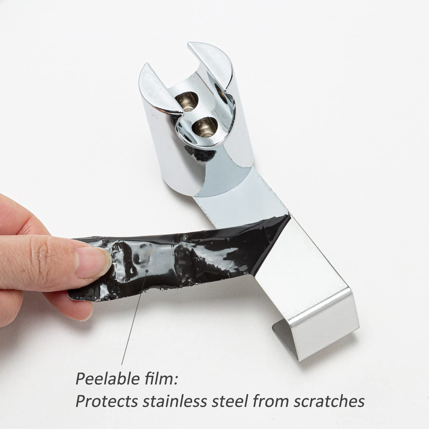 Enema Shower with 3 Heads Aluminum for Cleansing Colonic Douche System + Water Tank Hook (Silver)