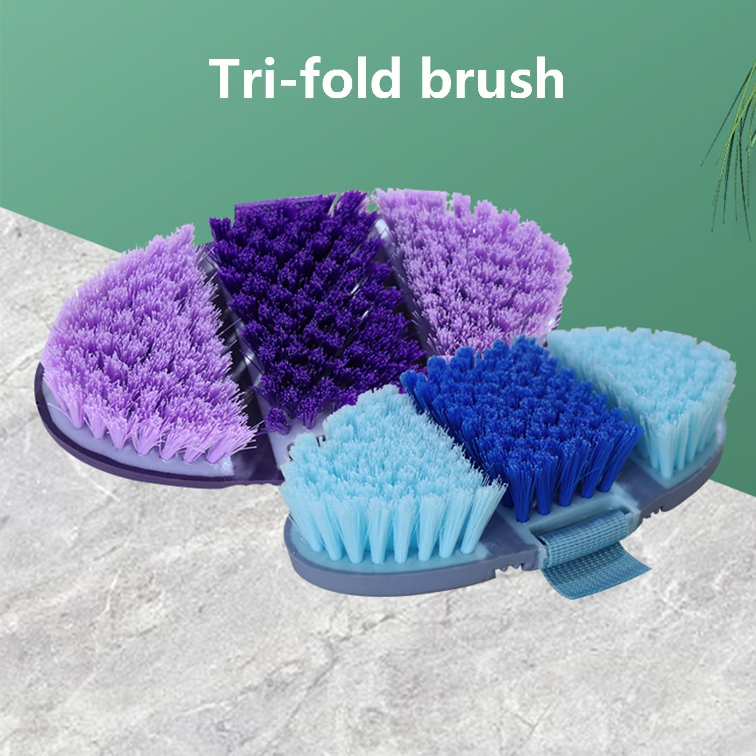 Taicols Horse Brush, 1 Pcs Horse Hair Brush, Horse Grooming Brush, Bendable Brush, Flexible and Bendable Brush, Soft Horse Cleaning Brush, Horse Grooming Tool for Horses, Horse Hair Cleaning Brush (Blue) - Purple image number 3