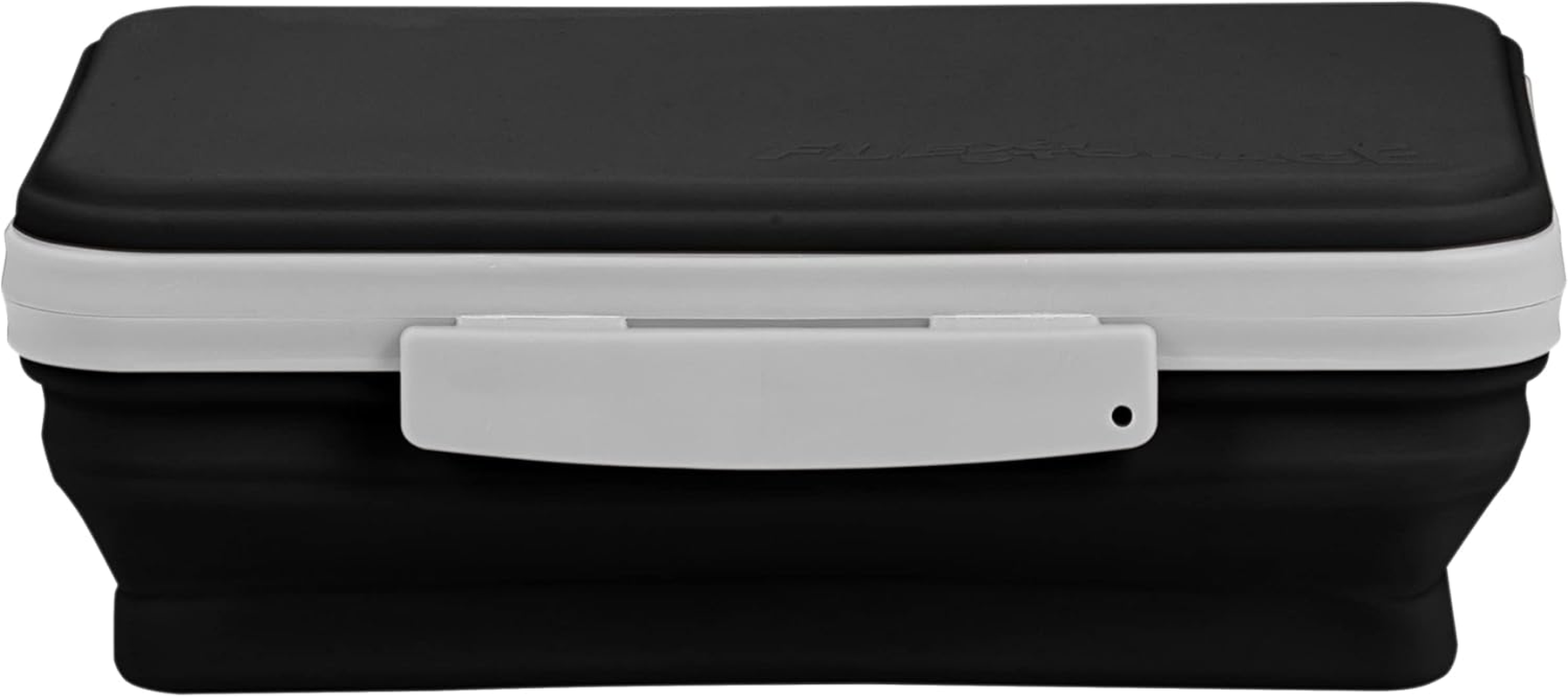 It'S Academic Flexi Storage Box with Lid, Collapsible Pencil Case Design for Craft and School Supplies, Black image number 5