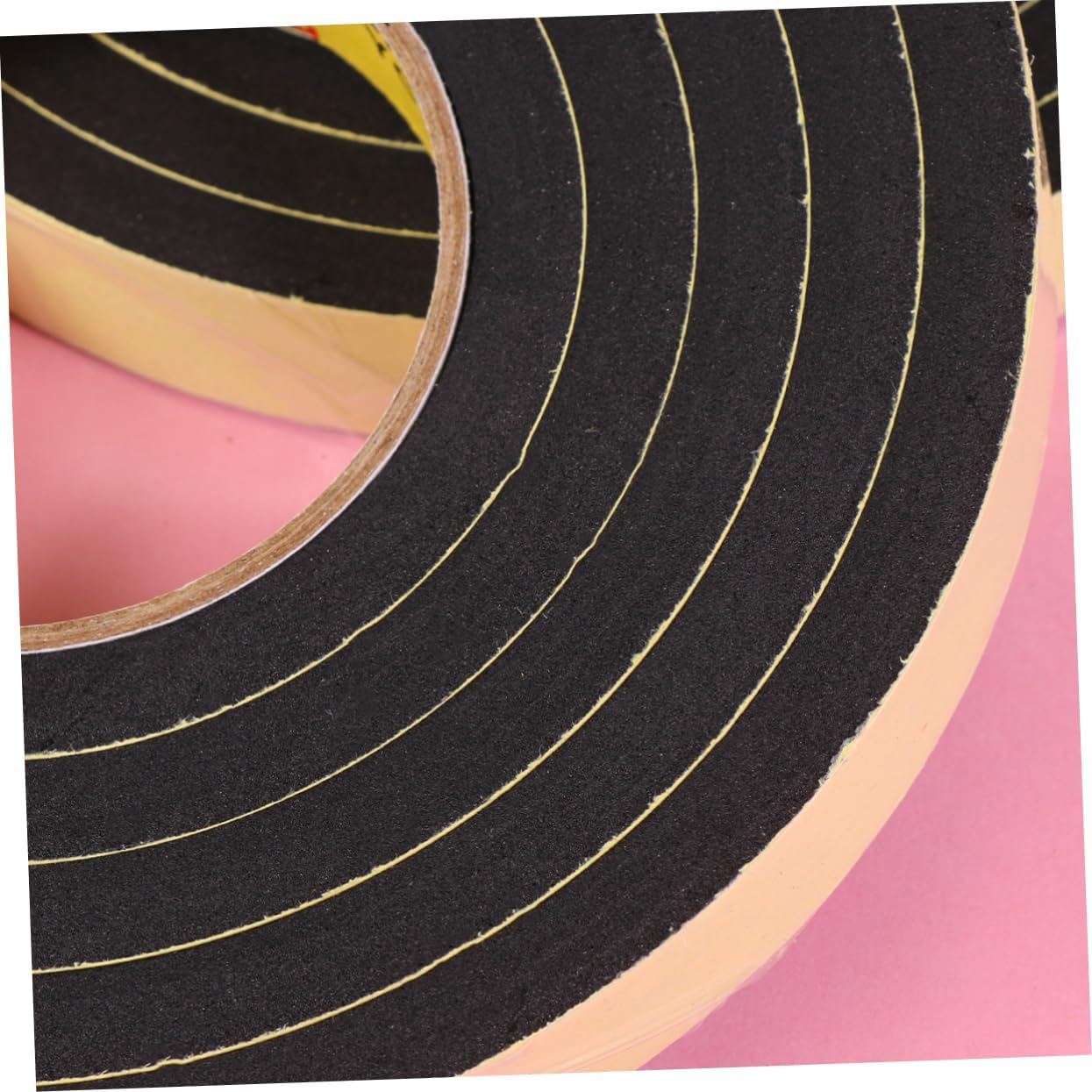SOLUSTRE 5Pcs Eva Sponge Sealing Tape Strong Adhesive Crash Foam Strip for Doors and Automotive Applications Dust and Moisture Blocker Easy to Use
