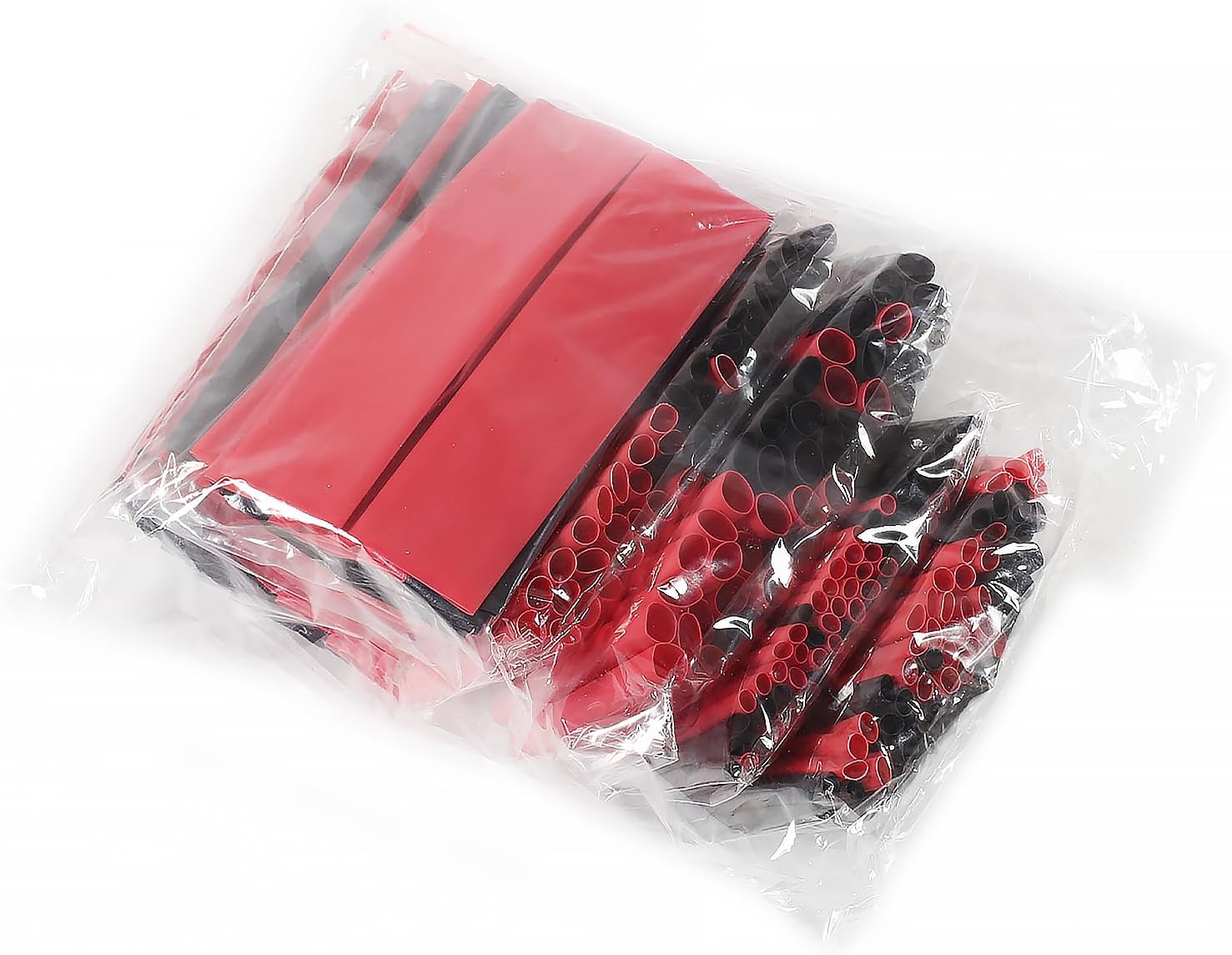 DIANN 270Pcs Heat Shrink Tubing Kit - 7 Sizes, 2 Colors (Black, Red) , Easy to Use - Suitable for Small Electronics image number 6