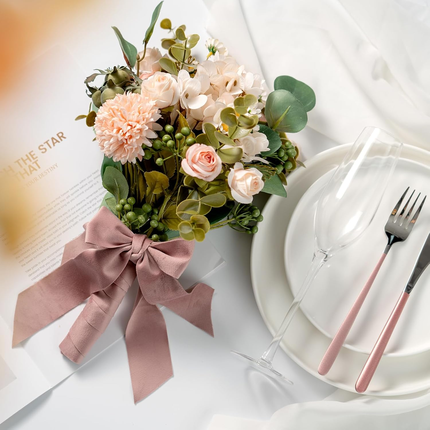 CHUQING Ribbons Red Velvet Gift Ribbons Wide Velvet Ribbon for Sewing Bow Decorative Ribbon 1.5 Inch X 10 Yards