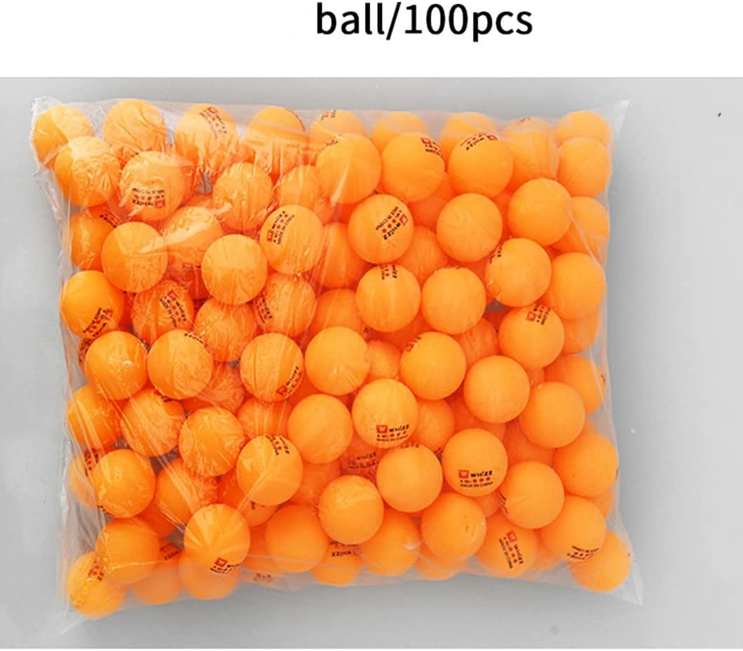 100Pc Ping Pong Balls, 2.8G A40+Mm ABS New Material 3 Star Jointless Professional Ping Pong Balls Orange 100 Pack Advanced Table Tennis Training Balls for Sport Competition image number 3