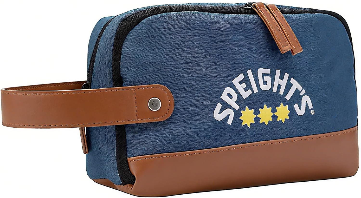 JZS Toiletry Bag for Men, Canvas Water Resistant Toiletry Bags, Dopp Kit Travel Bathroom Bag