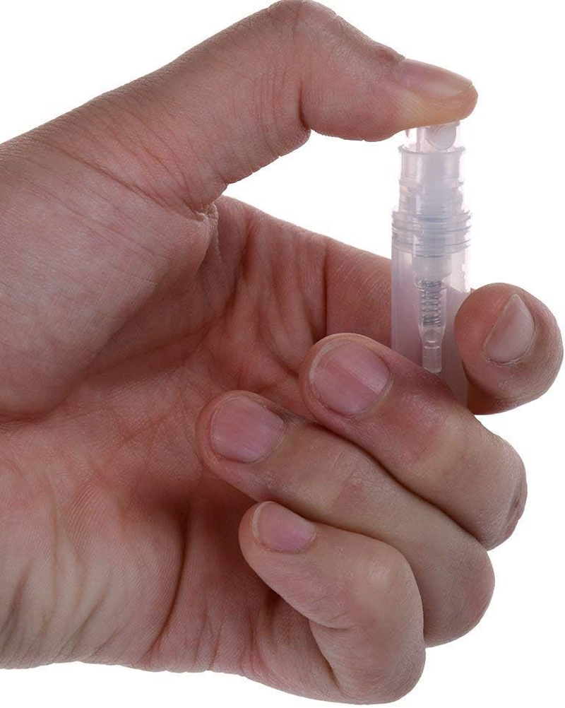 Anlayliay Transparent 2 ML Plastic Bottle Perfume Empty Sample Bottle Suitable for 60Pcs image number 1