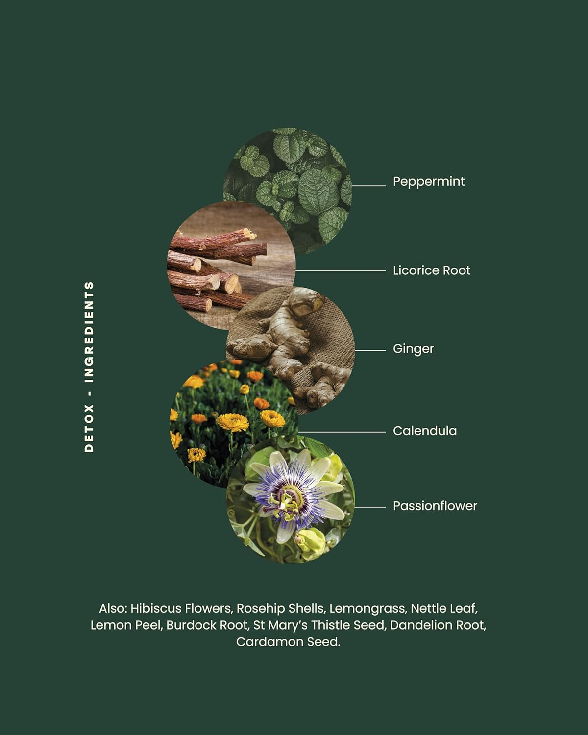 Kintra Foods Organic Premium Detox and Cleanse Loose Leaf Tea, 60G