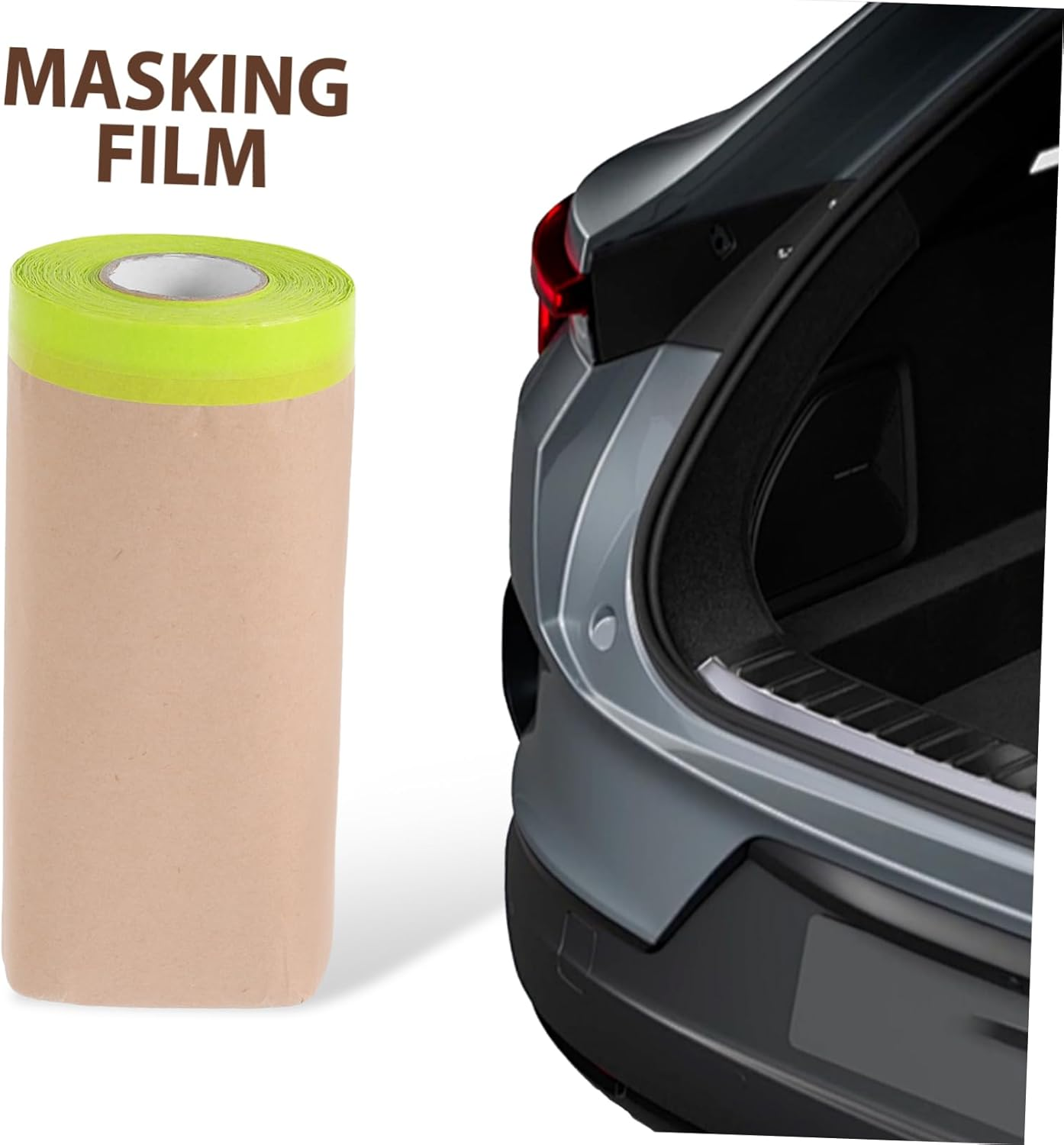 5Pcs Painting Paper for Artists Auto Body Adhesive Masking Film for Spray Paint Sketching Dust Protection image number 4