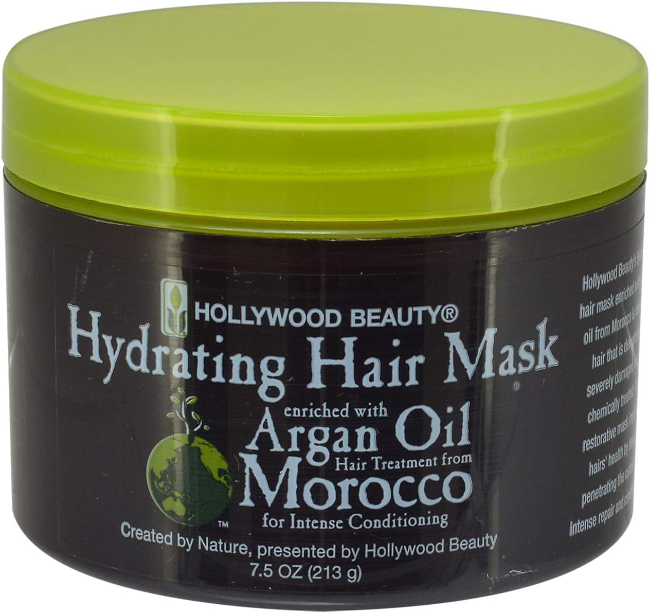 Hydrating Hair Mask Enriched with Argan Oil from Morocco - Hair Treatment for In image number 3