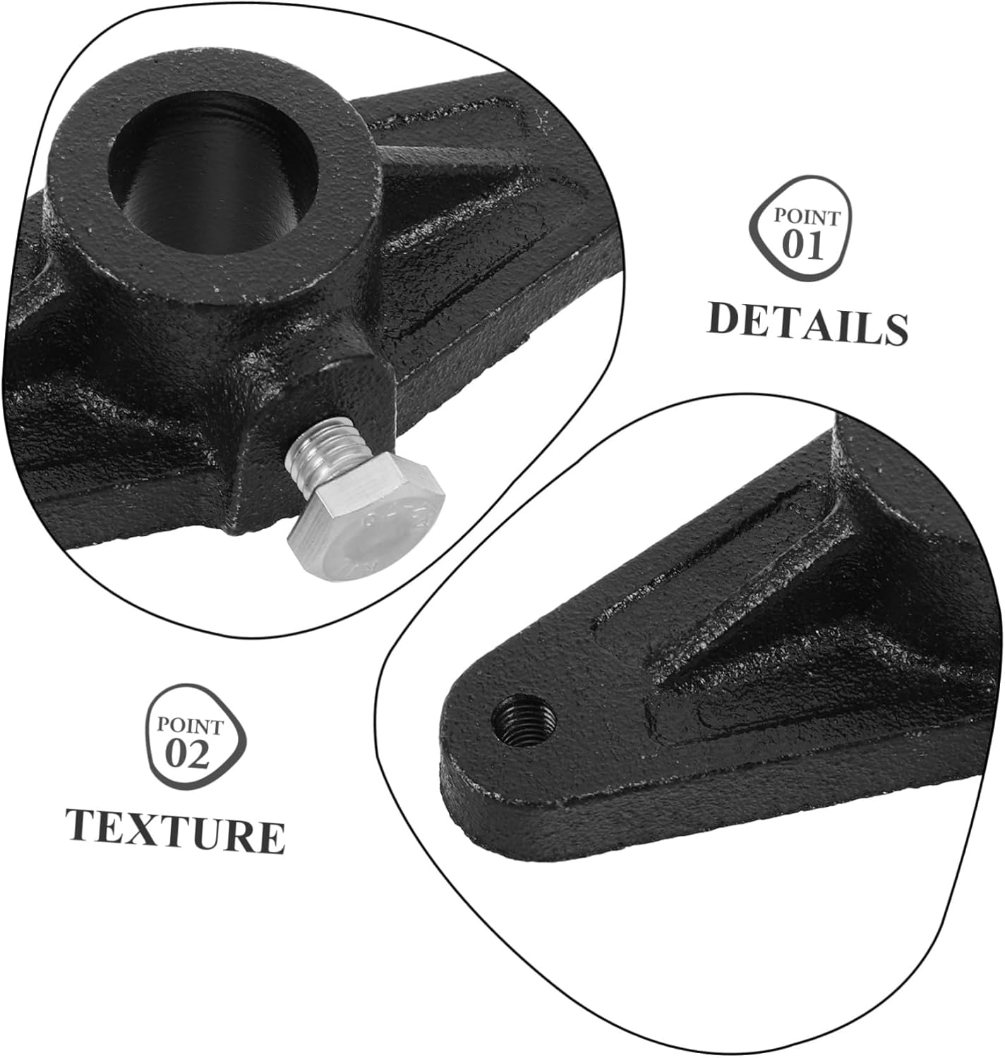 Abaodam Replacement Fishing Reel Handle Grip for Aerator Large Paddle Design Quiet Operation Strong Water Circulation Easy Installation Crank Arm for Aquaculture and Fish Ponds image number 6