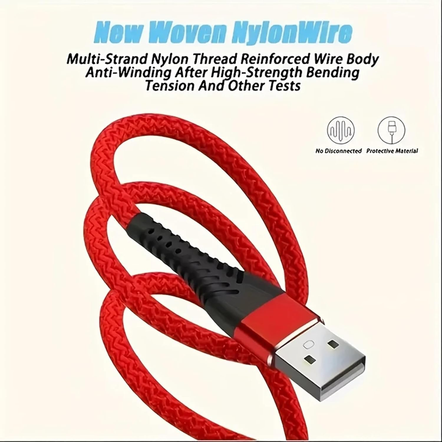 USB a to IP Fast Carplay Charging Cable 1M(2 Pack),Nylon Braided Mfi Certified Charger Power Delivery Charging Cord Compatible with Iphone 14/13/12/11/XS/XR/X/8 - Black image number 4