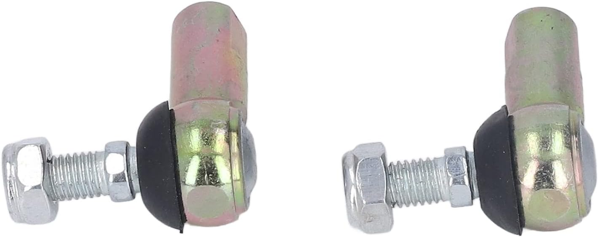 Tie Rod End, Sway Bar Ball Joint 2 Pcs Heavy Duty Vibration Proof M10 for ATV, Ball Joint Tie Rod End Kit Replacement image number 4