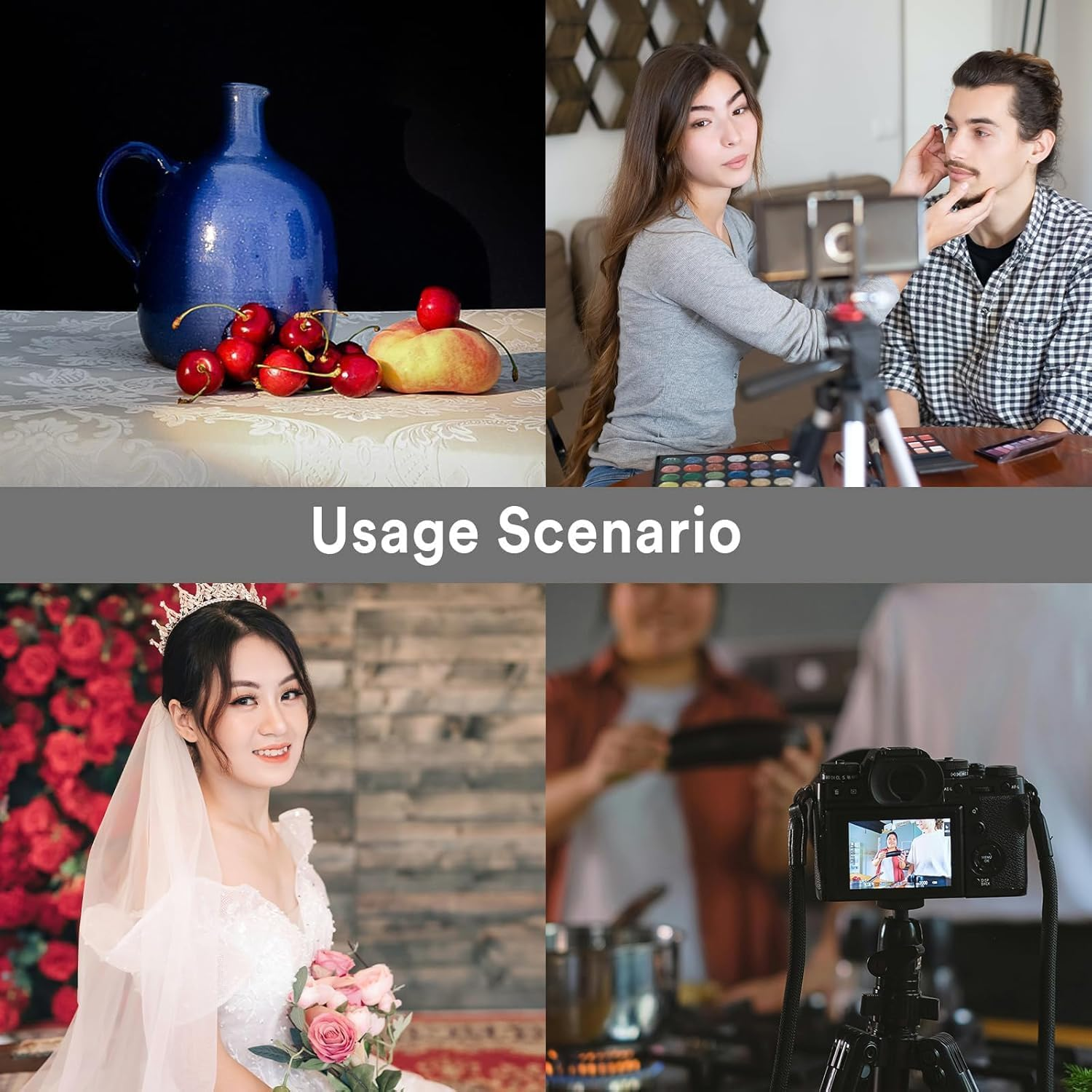 Godox SL60W SL-60W Studio LED Continuous Video Light with RC-A5 Remote, CRI95+ Qa>90 Dimming Bowens Mount Led Photography Light Daylight 5600K, for Video Recording Wedding Outdoor Shooting image number 4
