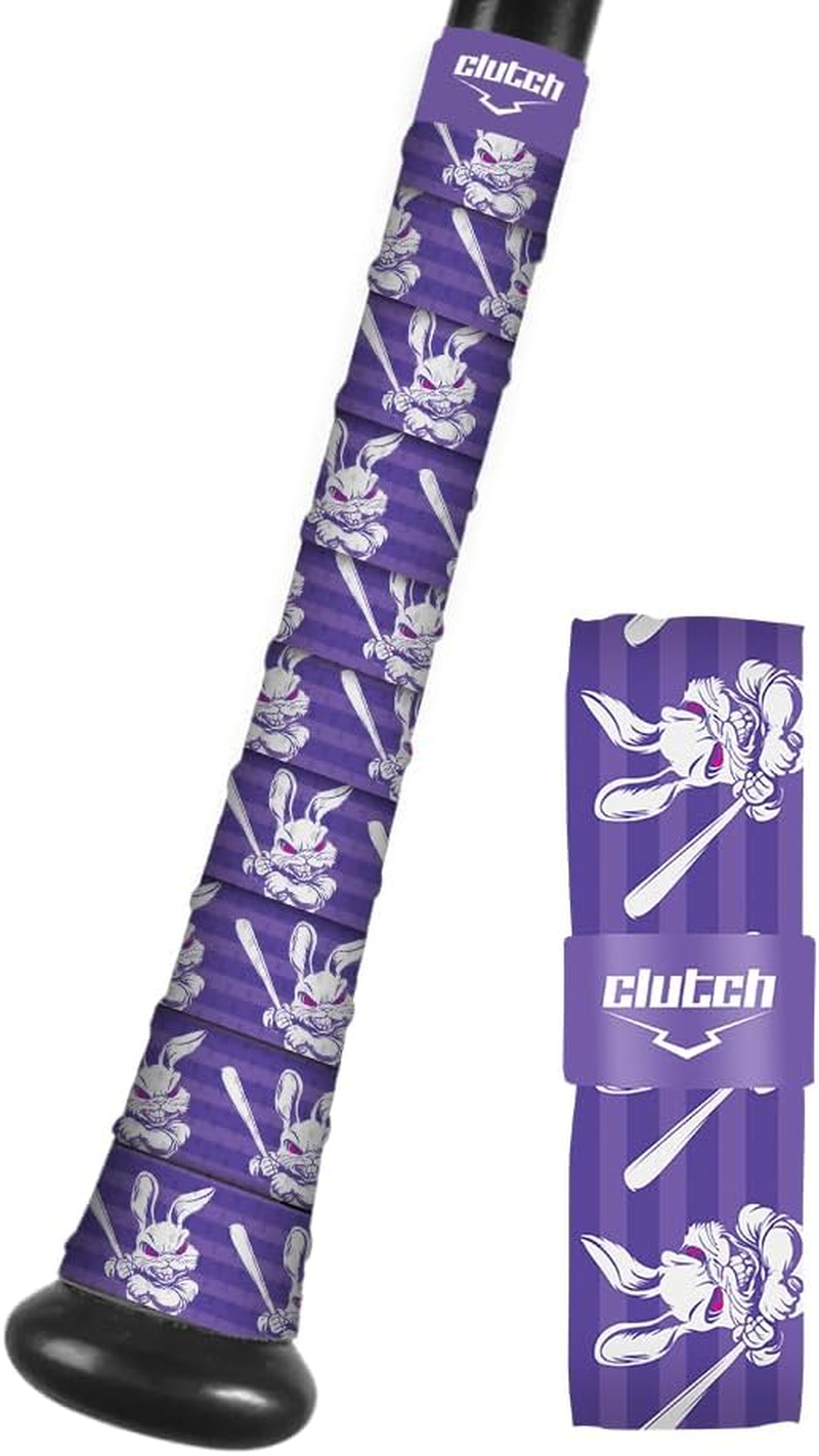 Clutch Sports Apparel Baseball & Softball Bat Grip Tape, 1.1Mm, All-Weather Performance for Multi-Sport Handles, Adjustable & Non-Slip
