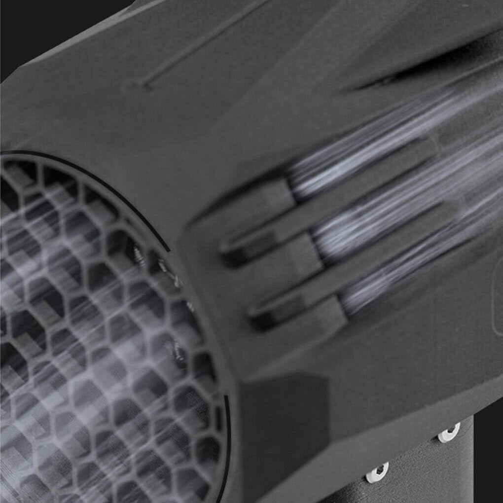 High-Speed Brushless Motor Blower with Lightweight Body Carbon Fiber Composite Easy to Carry Mini Size Hair Dryer Fan image number 2