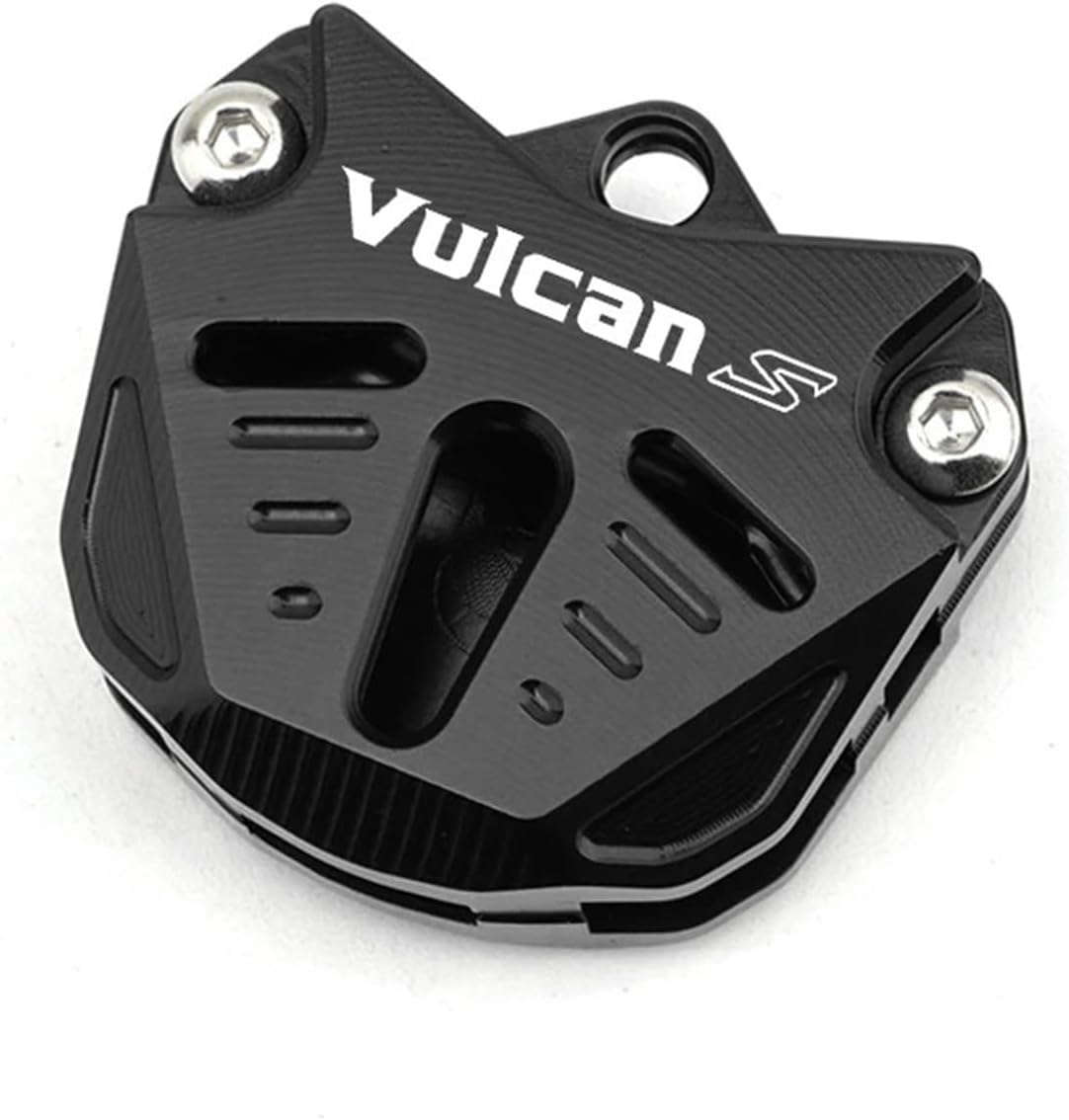 IEDZCUMC Compatible with Kawasaki Vulcan S 650 VN650 Vulcan S650 2015-2025 Motorcycle CNC Accessories Key Shell Key Case Cover Key Chain Keyring(B Black)