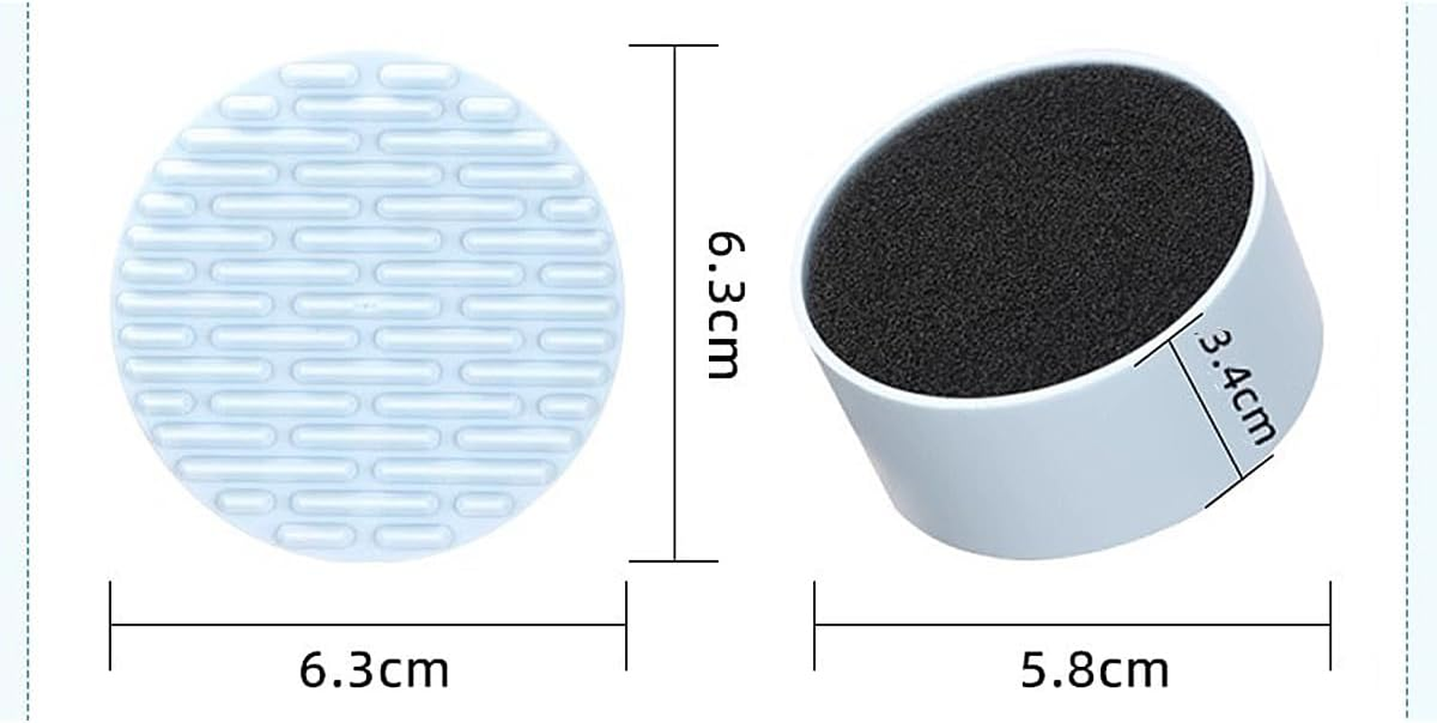 Dannisly 2X Makeup Brush Cleaning Sponge Lazy Makeup Brush Cleaner Box Reusable and Efficient Cleaning Tool for Daily Use image number 5