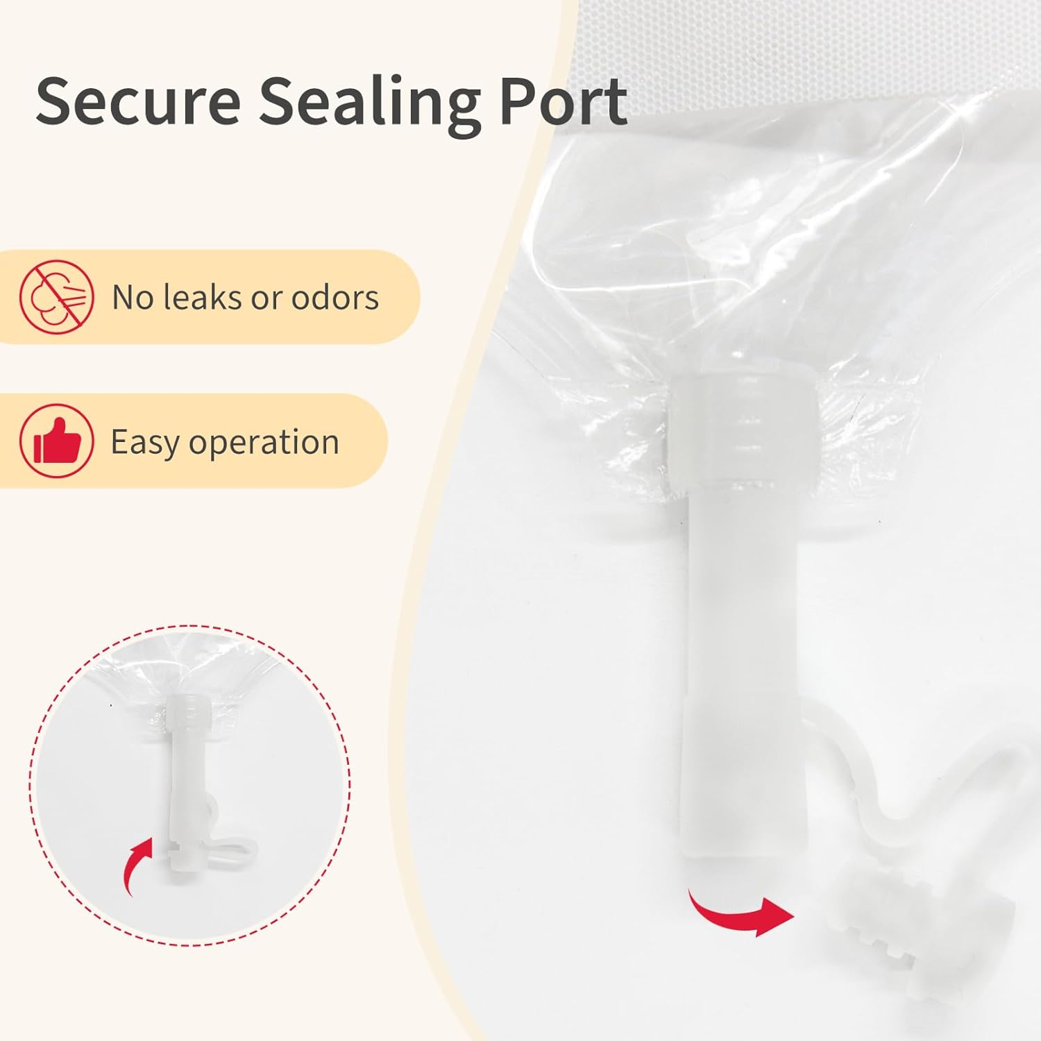 DERAYMI 10 PCS Urostomy Bags Colostomy Bags, 20-65Mm One Piece Ostomy Bags for Urine Ostomy Supplies, Urostomy Drainable Pouches for Ileostomy Colostomy Stoma Care image number 4