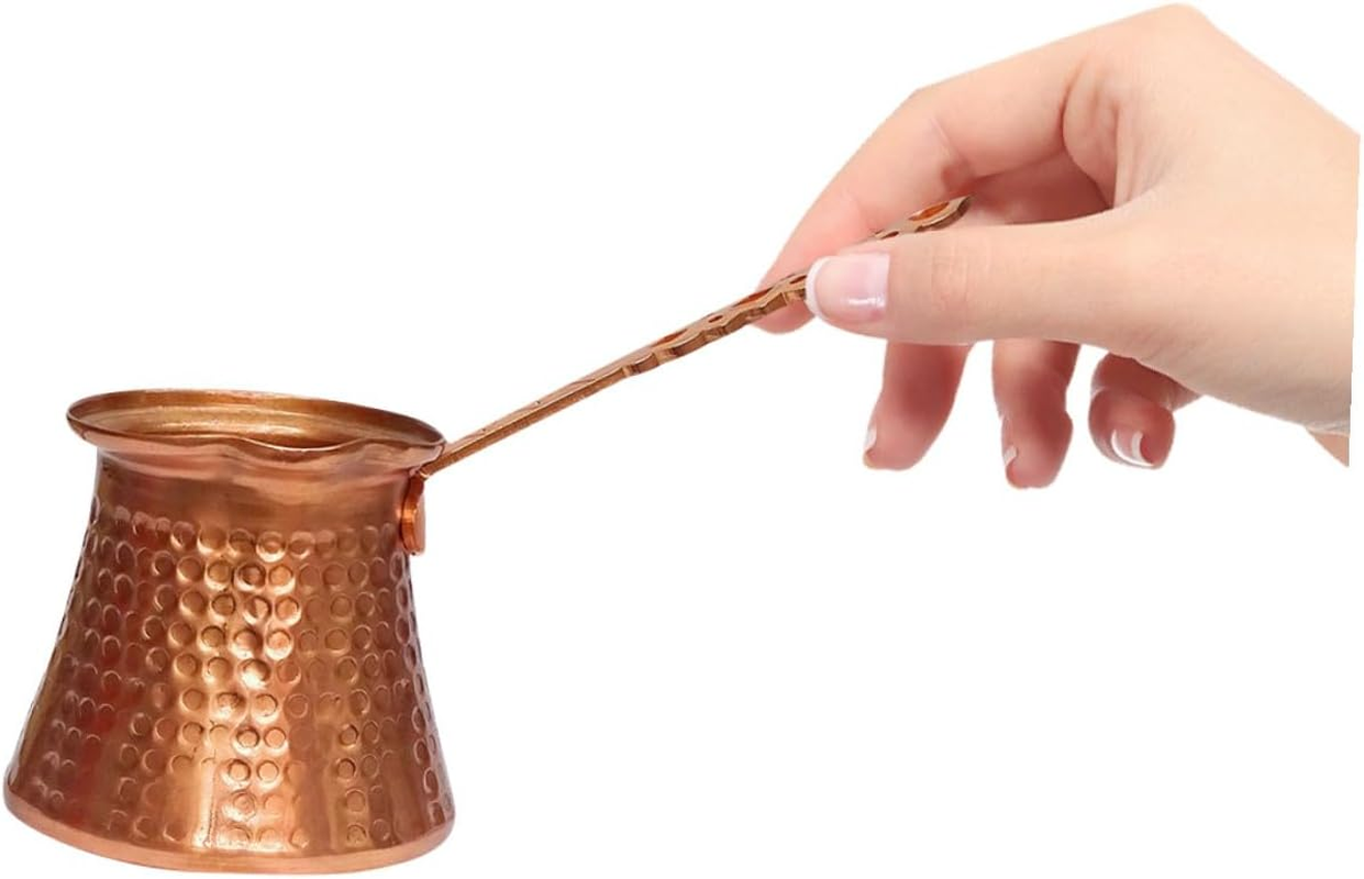 VALICLUD Multi-Function Turkish Coffee Maker 320Ml Aluminium Alloy Espresso Kettle Compact Wear-Resistant Coffee Container for Home and Travel Tea Supplies image number 4