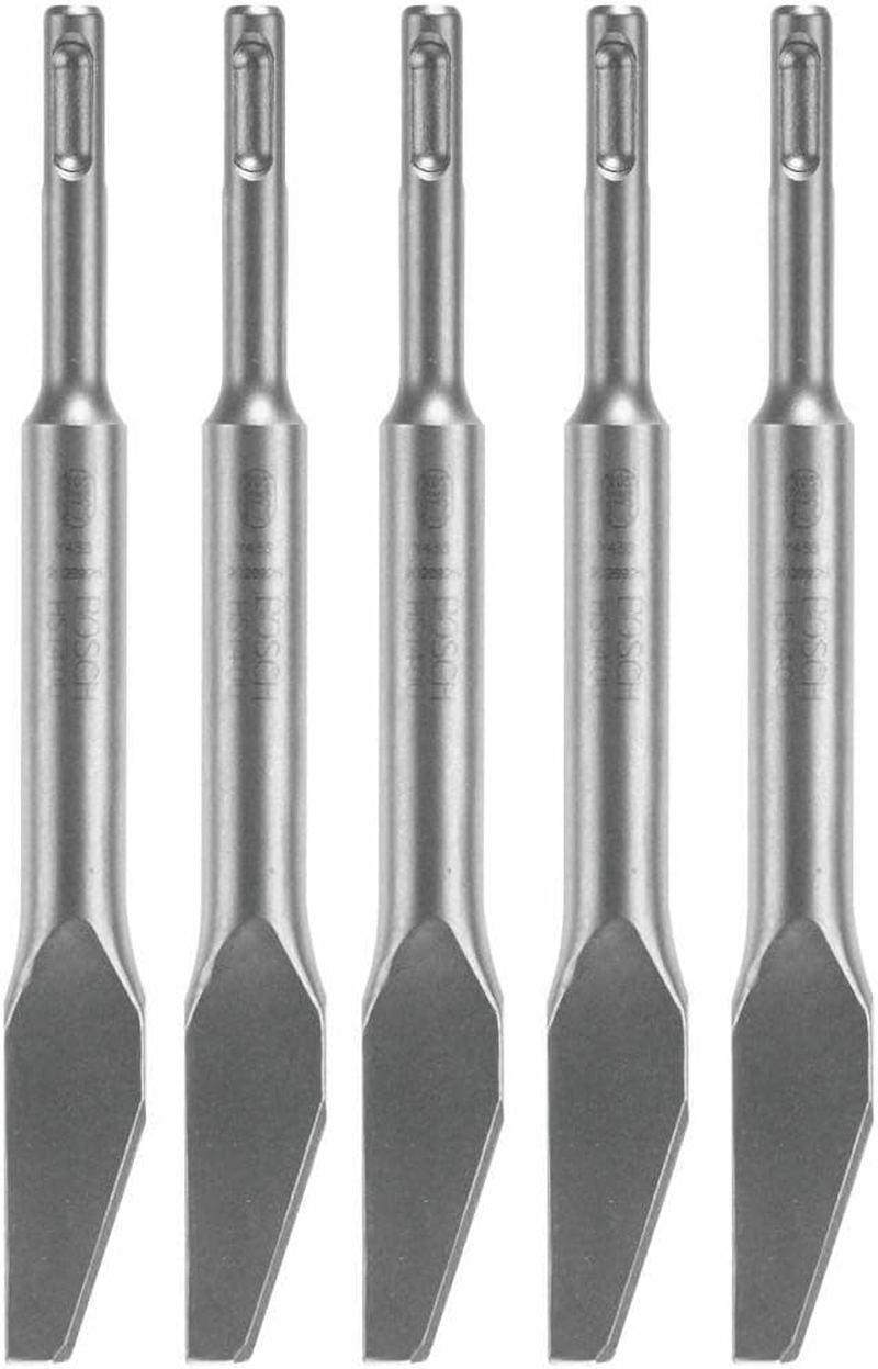 Bosch HS1400B5 Sds-Plus Mortar Knife, 1/4-Inch X8-Inch, 5-Piece image number 5