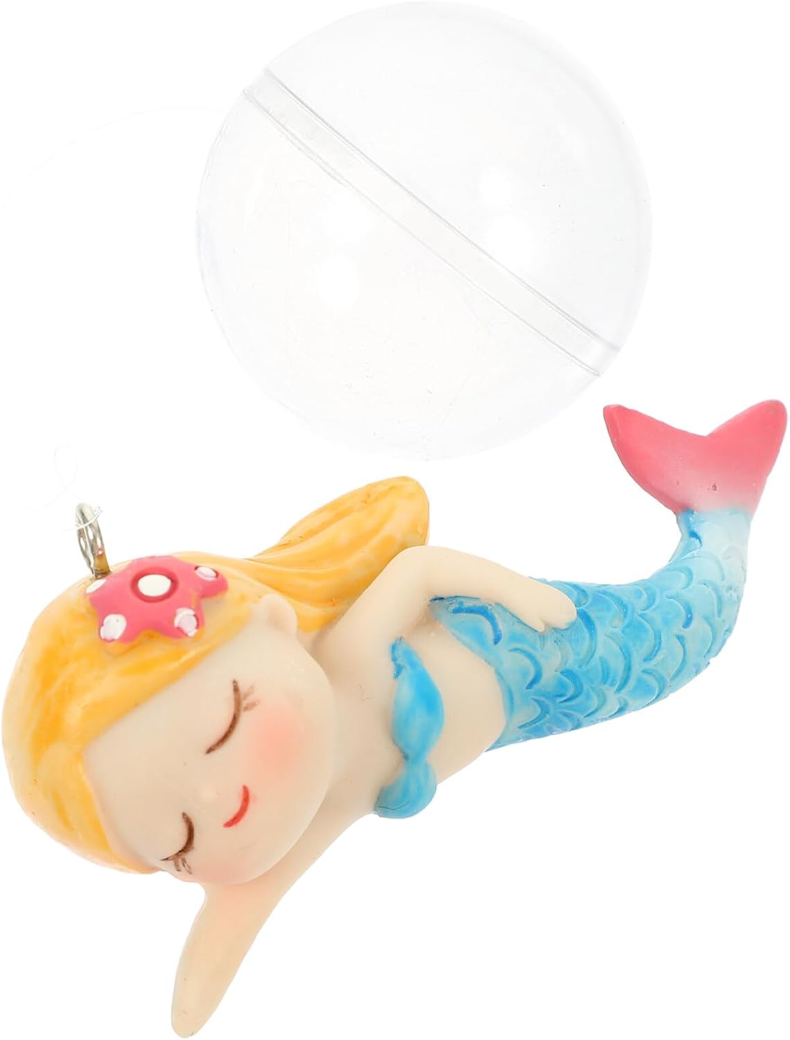 FRCOLOR Adorable Mermaid Figure Wear-Resistant Aquarium Toy Decorative Fish Tank Ornament image number 5