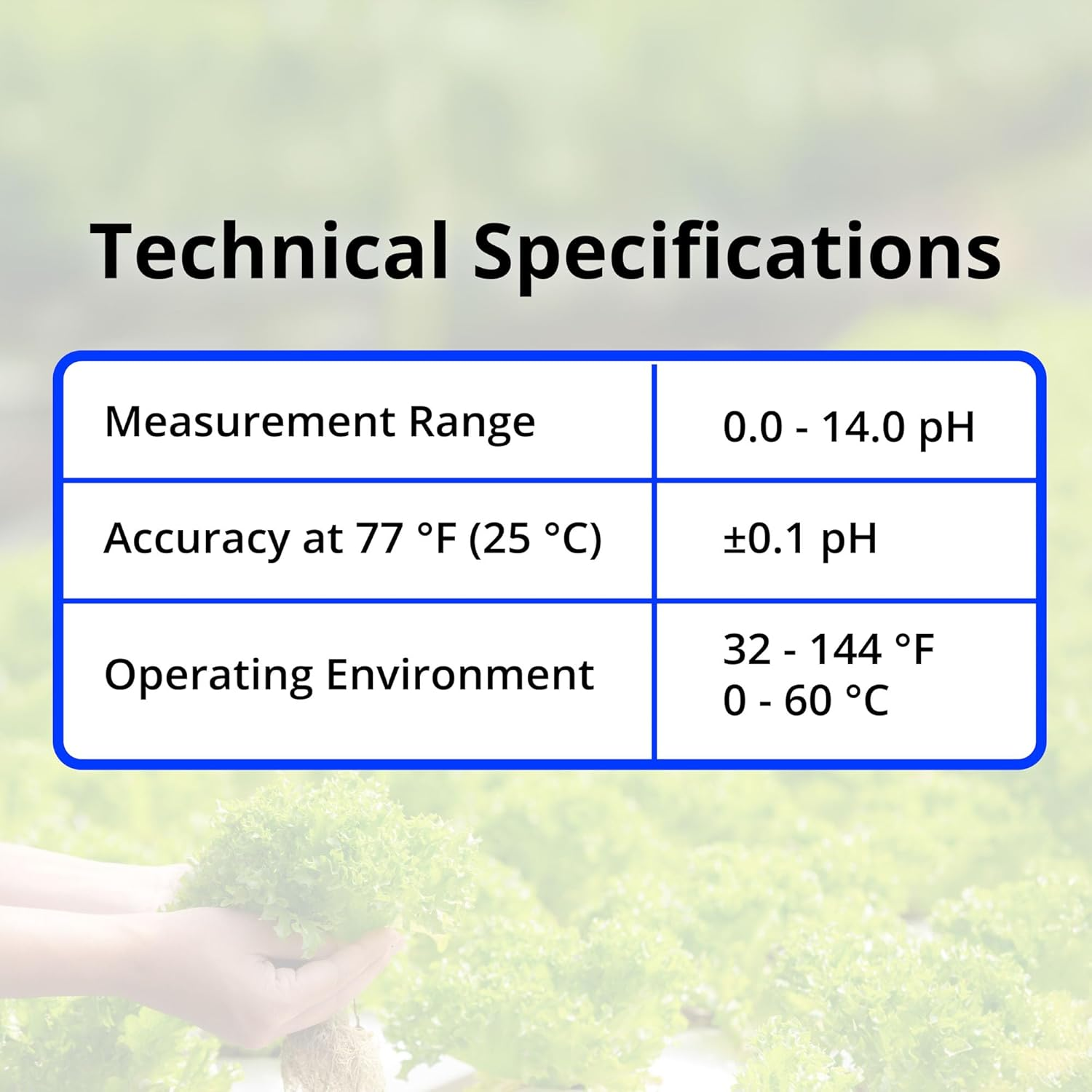 Bluelab PROBPH Ph Probe for Water, Replacement Electrode for Meter, Monitor, and Controller with Easy Calibration, Tool for Hydroponic System and Indoor Plant Grow image number 5