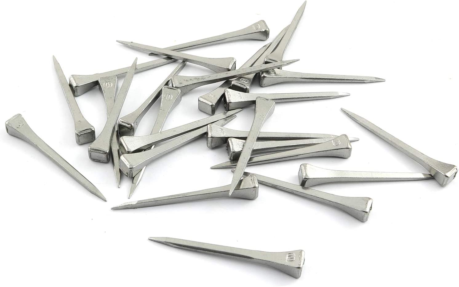 DZS Elec 100Pcs Steel 2 Inches E5 Horseshoe Nail Stainless Steel Horseshoe Tools for Horse Training Equestrian Sports image number 2