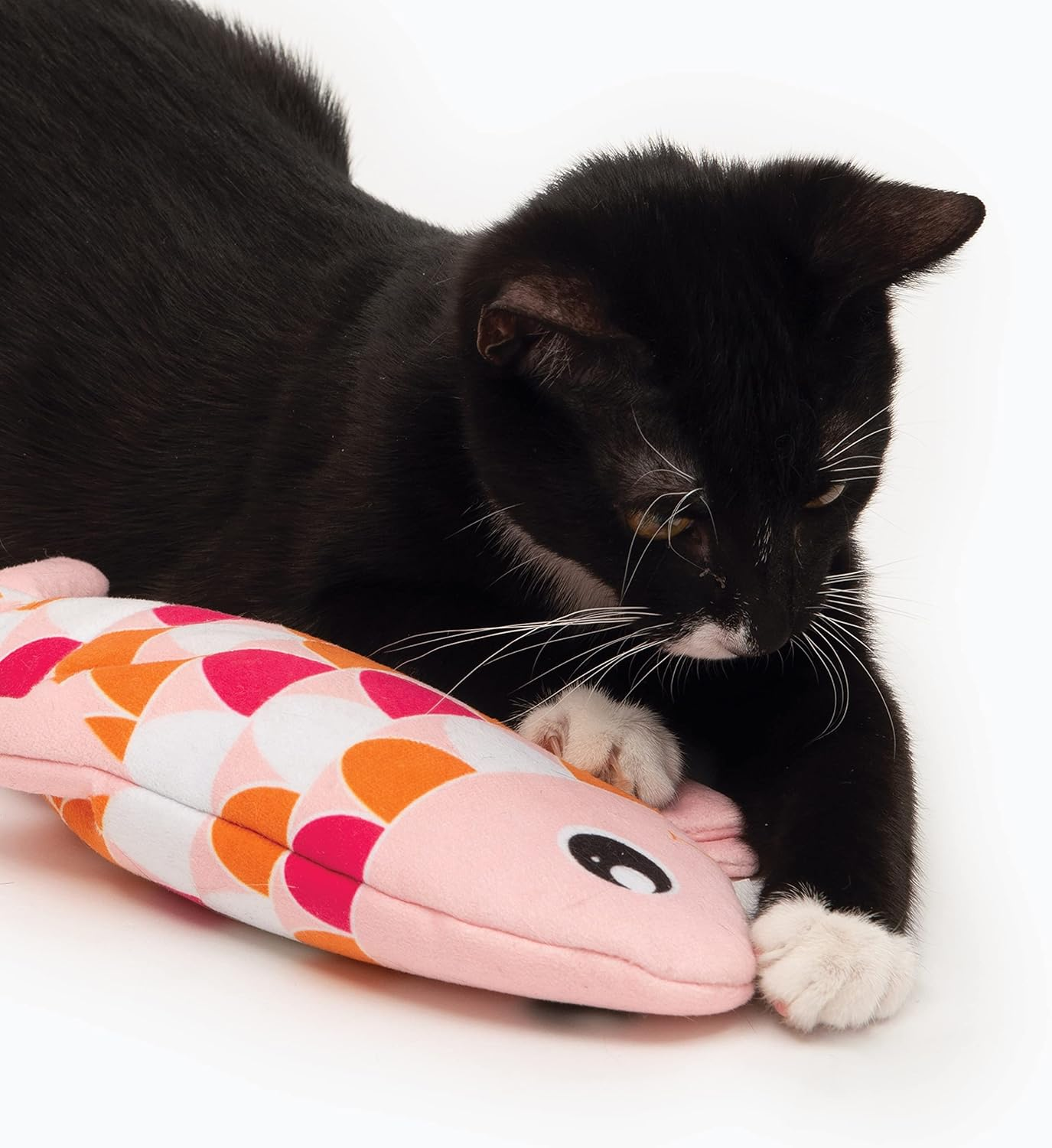 Catit Groovy Fish Interactive Cat Toy with Catnip, Pink image number 1