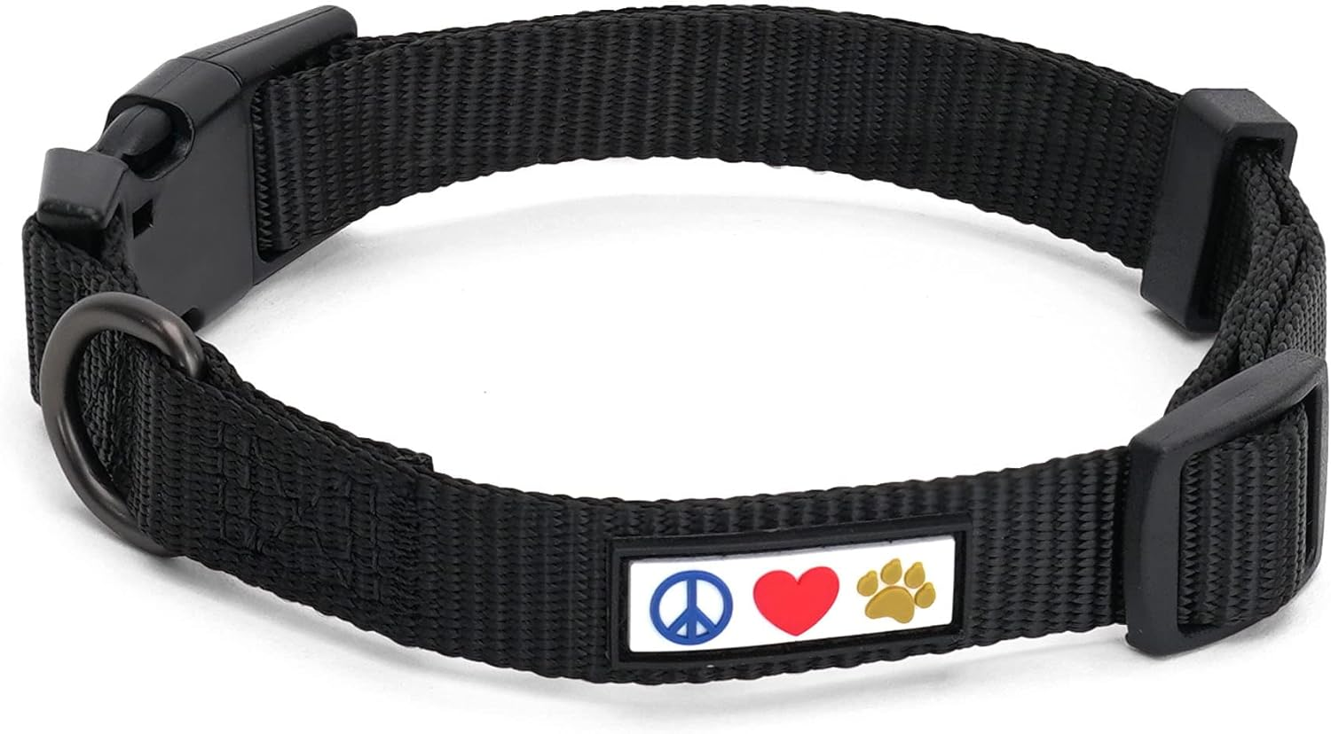 Pawtitas Pet Soft Adjustable Solid Color Nylon Puppy/Dog Collar Personalized Customizable Dog Collar Embroidered Customize W Pet Name & Phone Number X-Small Teal/Pink/Purple