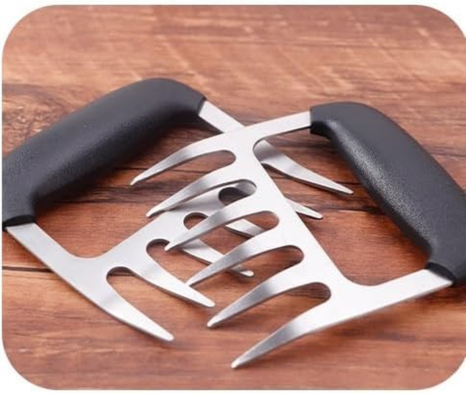 Grills Soft Touch Meat Claws, Stainless (Silver-1 PC) image number 6