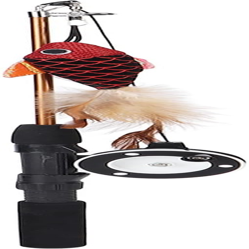 EVTSCAN Retractable Cat Wand Toy, Adjustable Cat Chase Toy, for Indoor Cats Play Chase Exercise Pet Supplies, Kitten Mental Exercise Kitten Toys image number 1