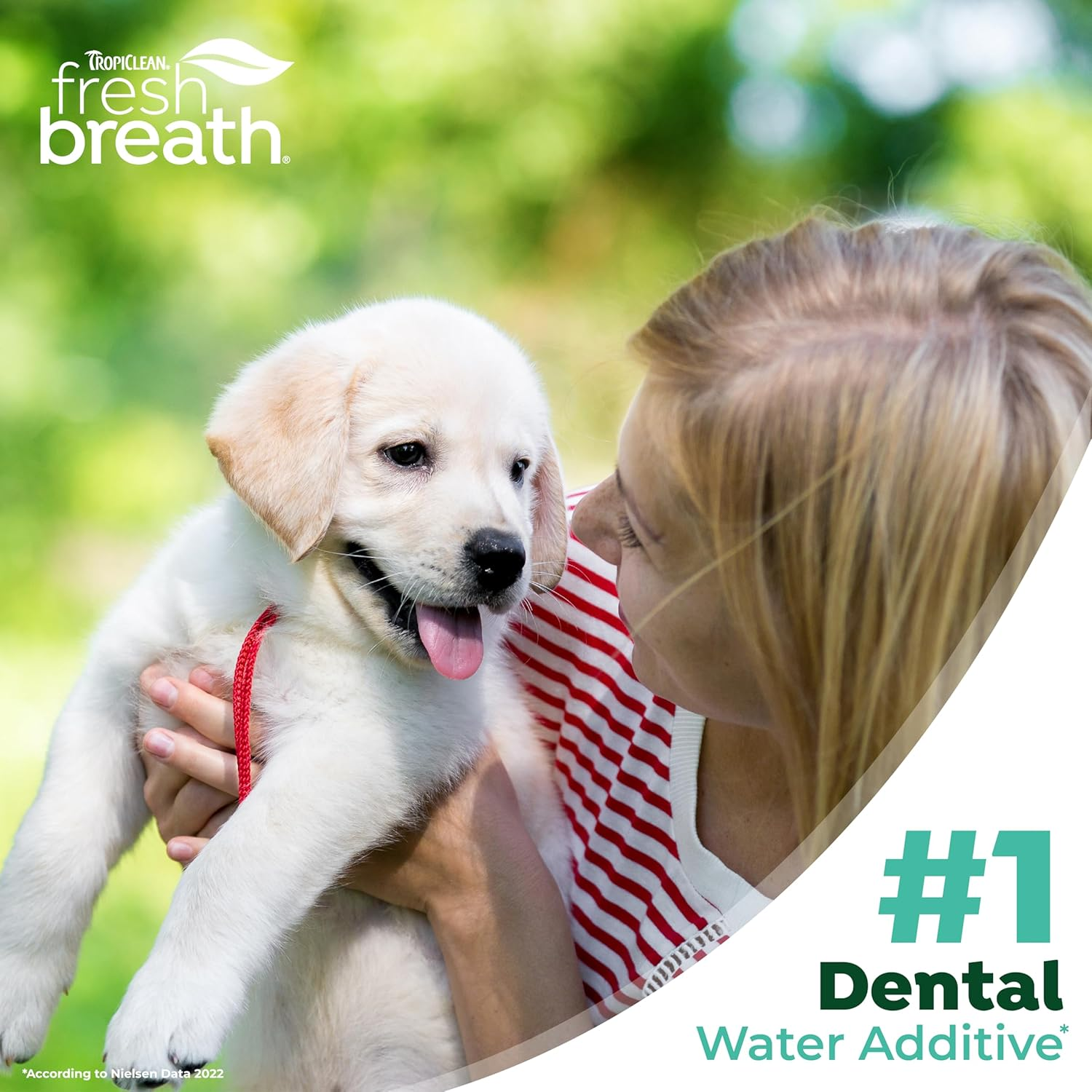 Tropiclean Fresh Breath No Brushing Teeth Cleaning Dental Health Water Additive Solution for Puppies 473Ml image number 1