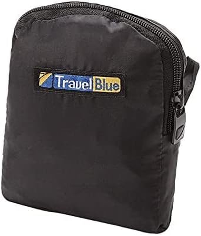 Travel Blue Foldable Duffle Bag &ndash; Lightweight 16L, 30L, 48L & 60L Holdall &ndash; Compact Bag for Men & Women, Gym, Shopping & Overnight Use &ndash; Durable Polyester with Trolley Strap (Black, Small (16L)) image number 1